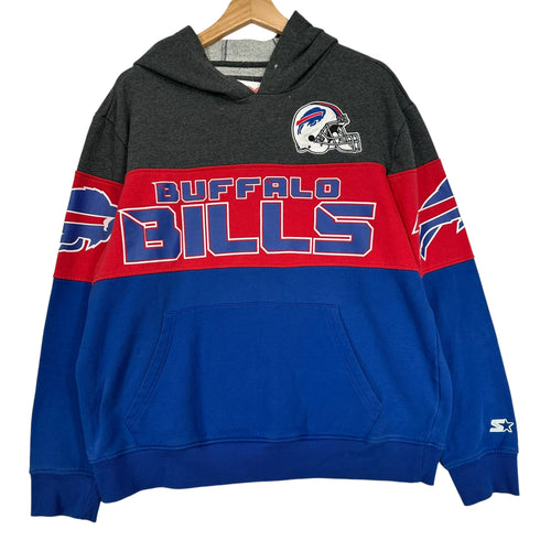 Buffalo Bills Colorblock Hoodie Sweatshirt XL