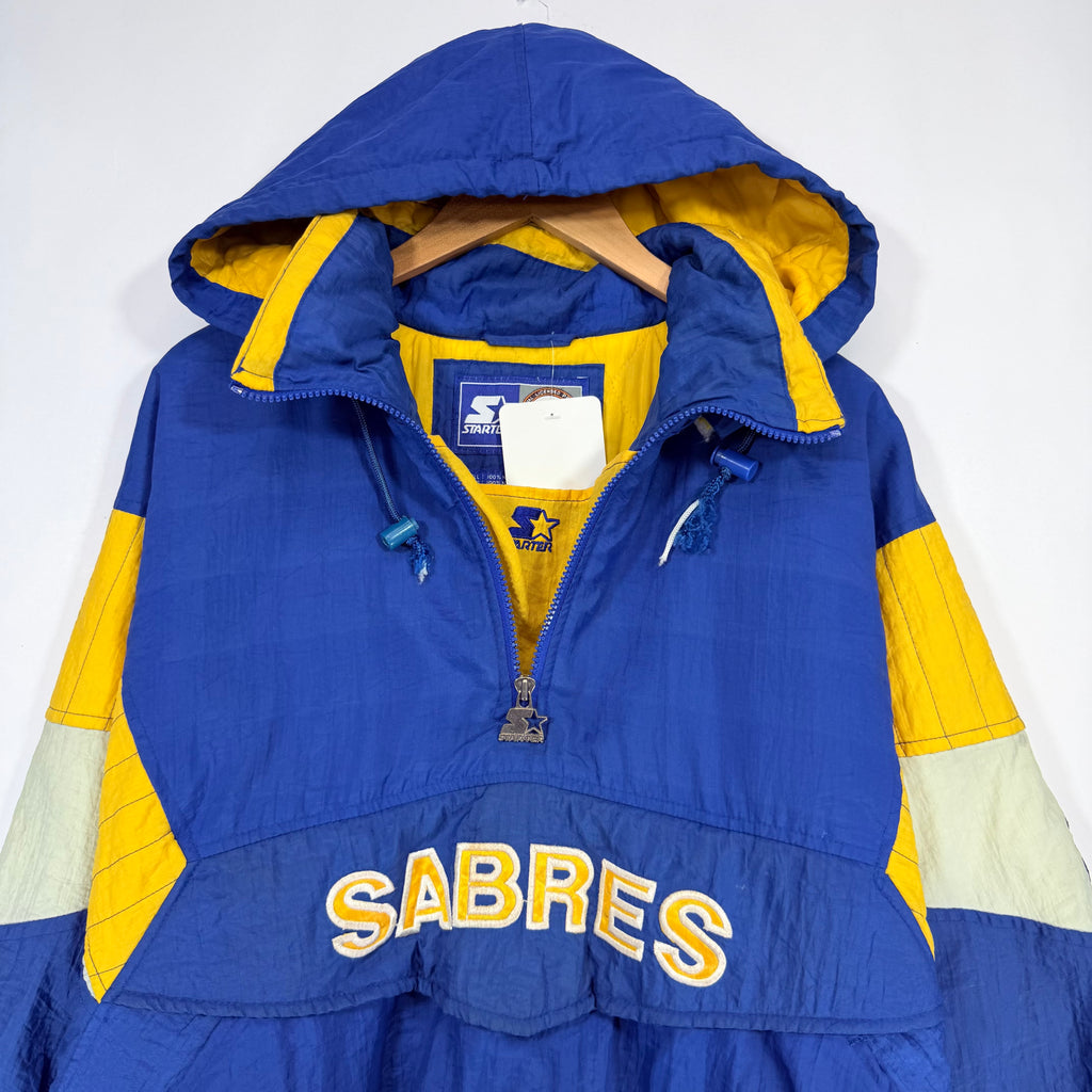 Vintage Buffalo Sabres Starter Pullover Jacket Large
