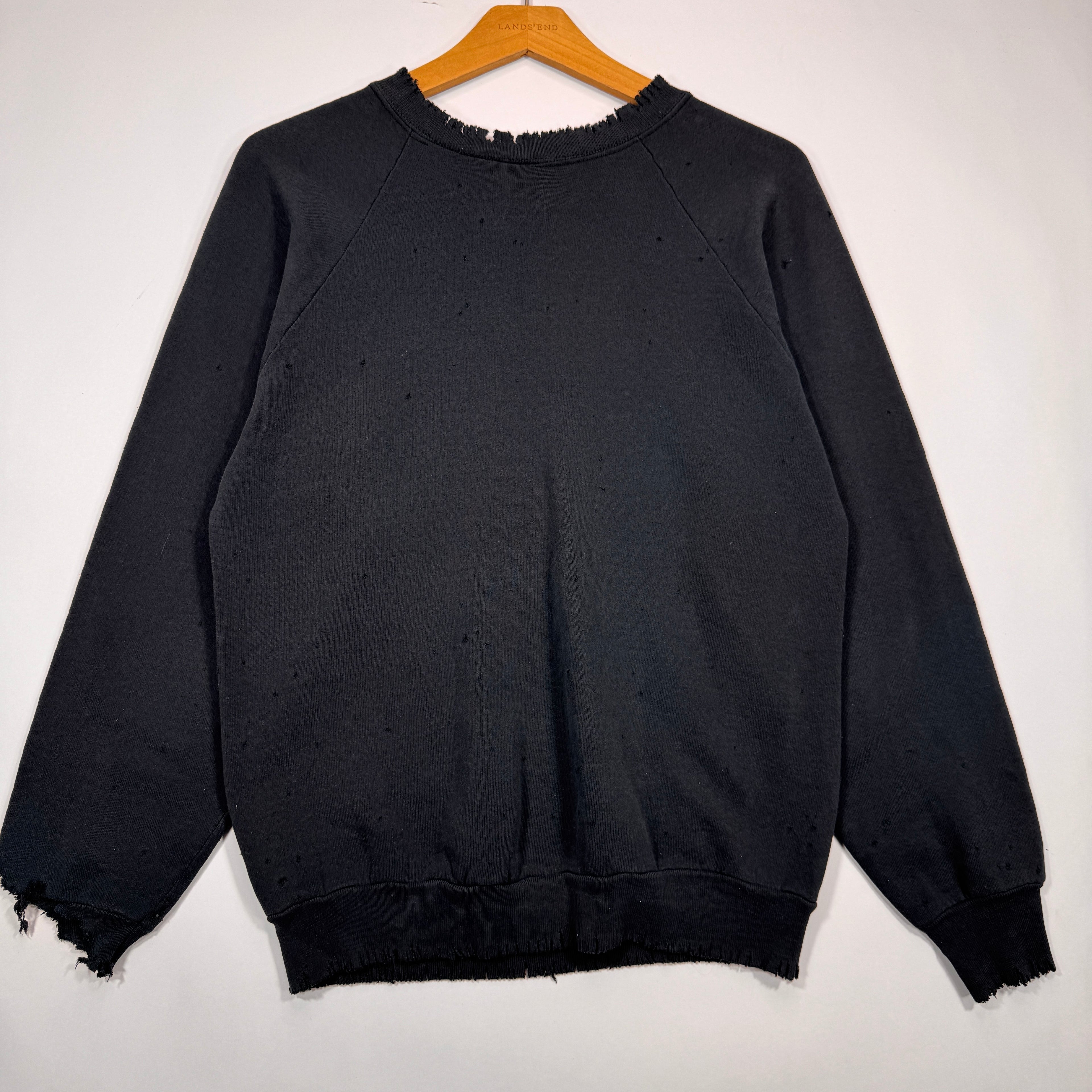 Vintage Buffalo Bills Thrashed Taz Looney Tunes Cartoon Crewneck Sweatshirt Large