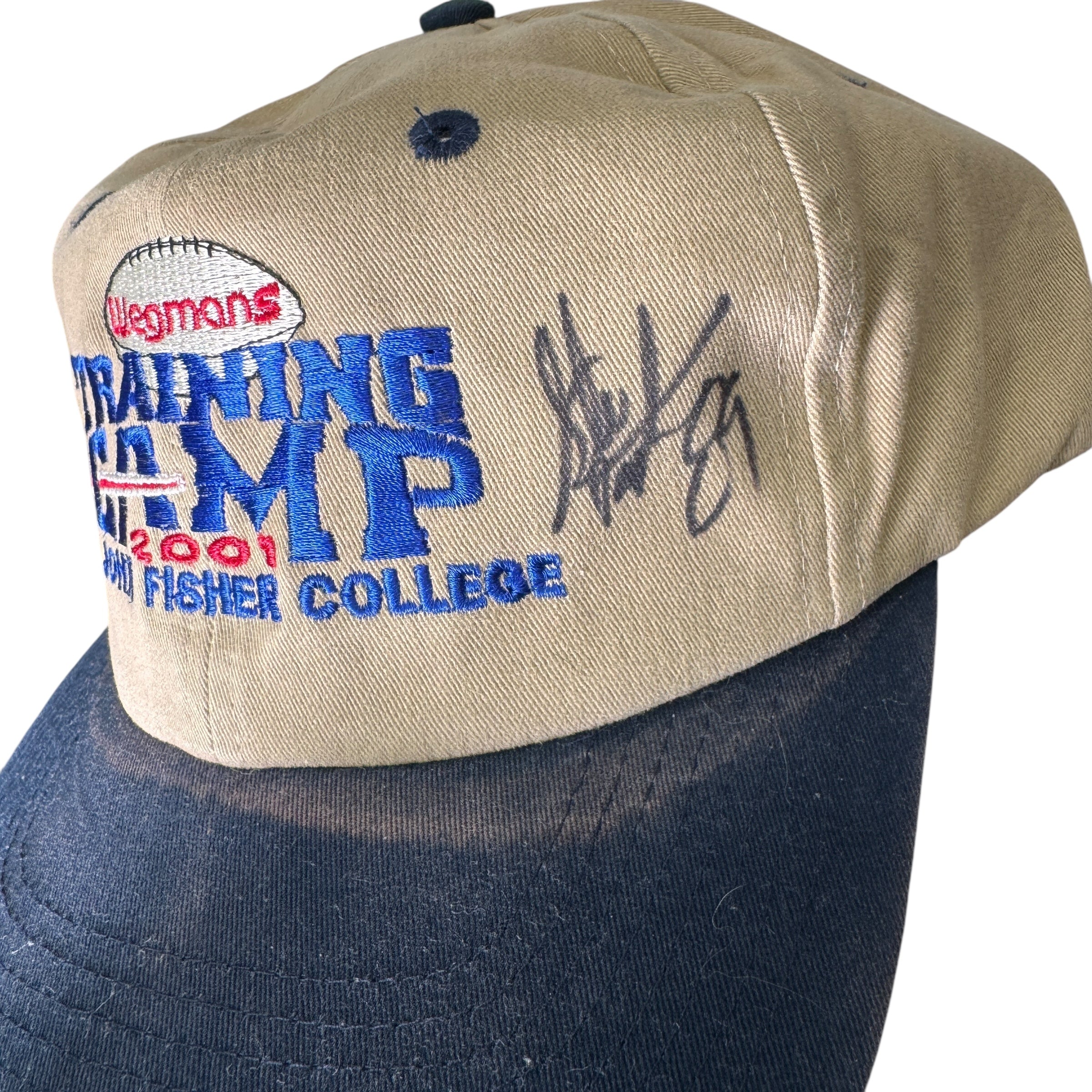 Vintage Buffalo Bills 2001 Training Camp Signed Dad Hat