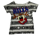 Vintage Buffalo Bills Taz Allover Print Shirt Large