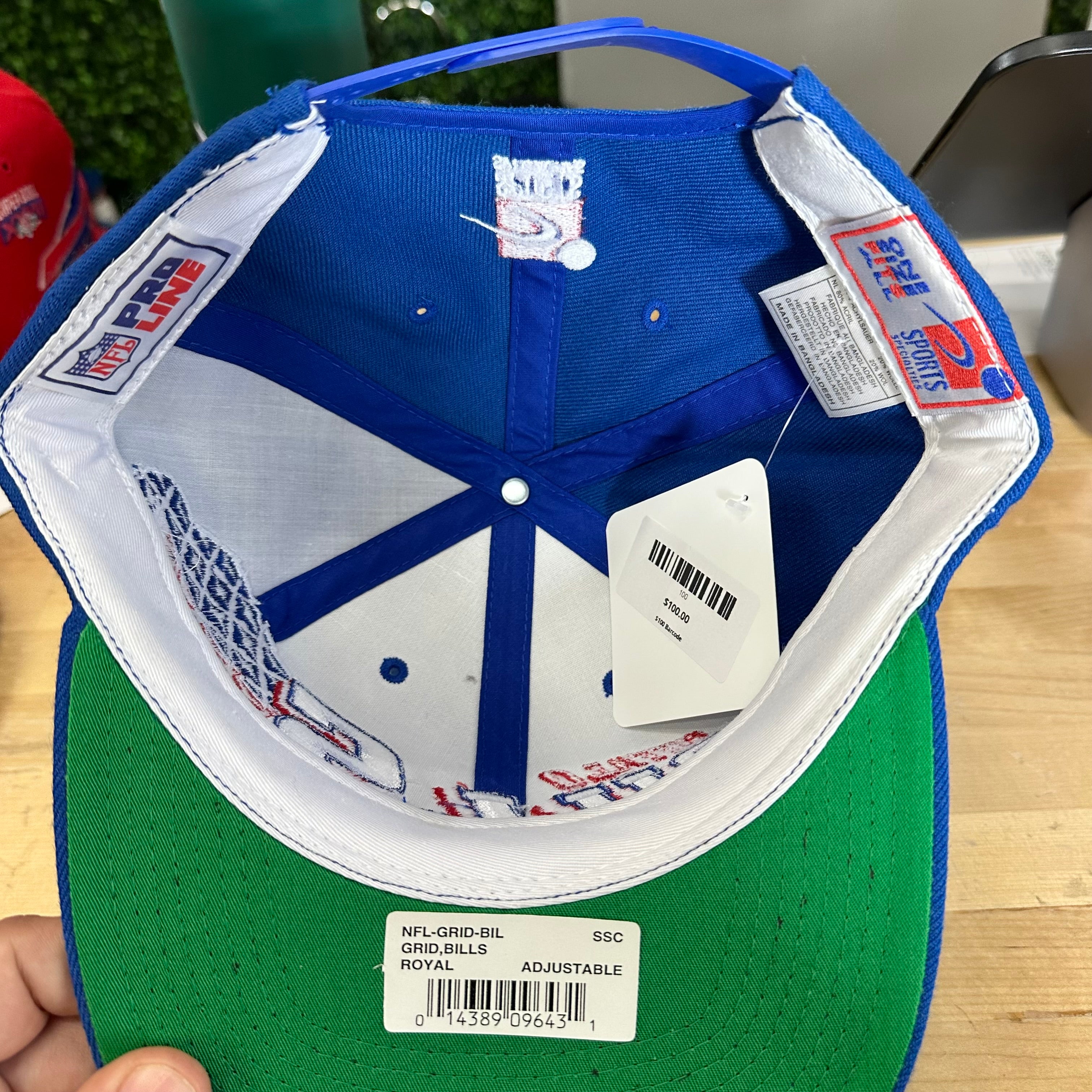 Vintage Buffalo Bills Grid Hat