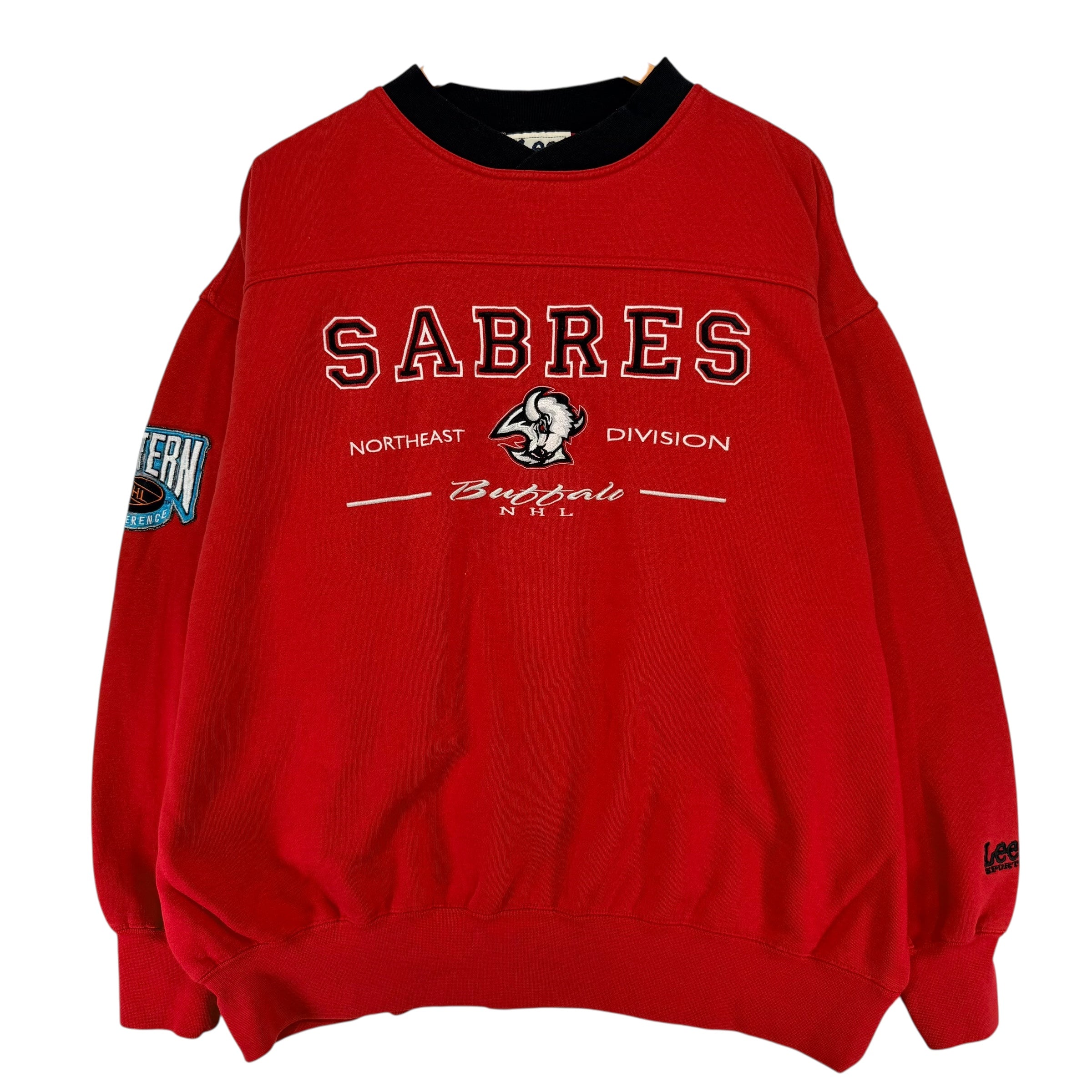 Vintage Buffalo Sabres Embroidered Crewneck Sweatshirt XL
