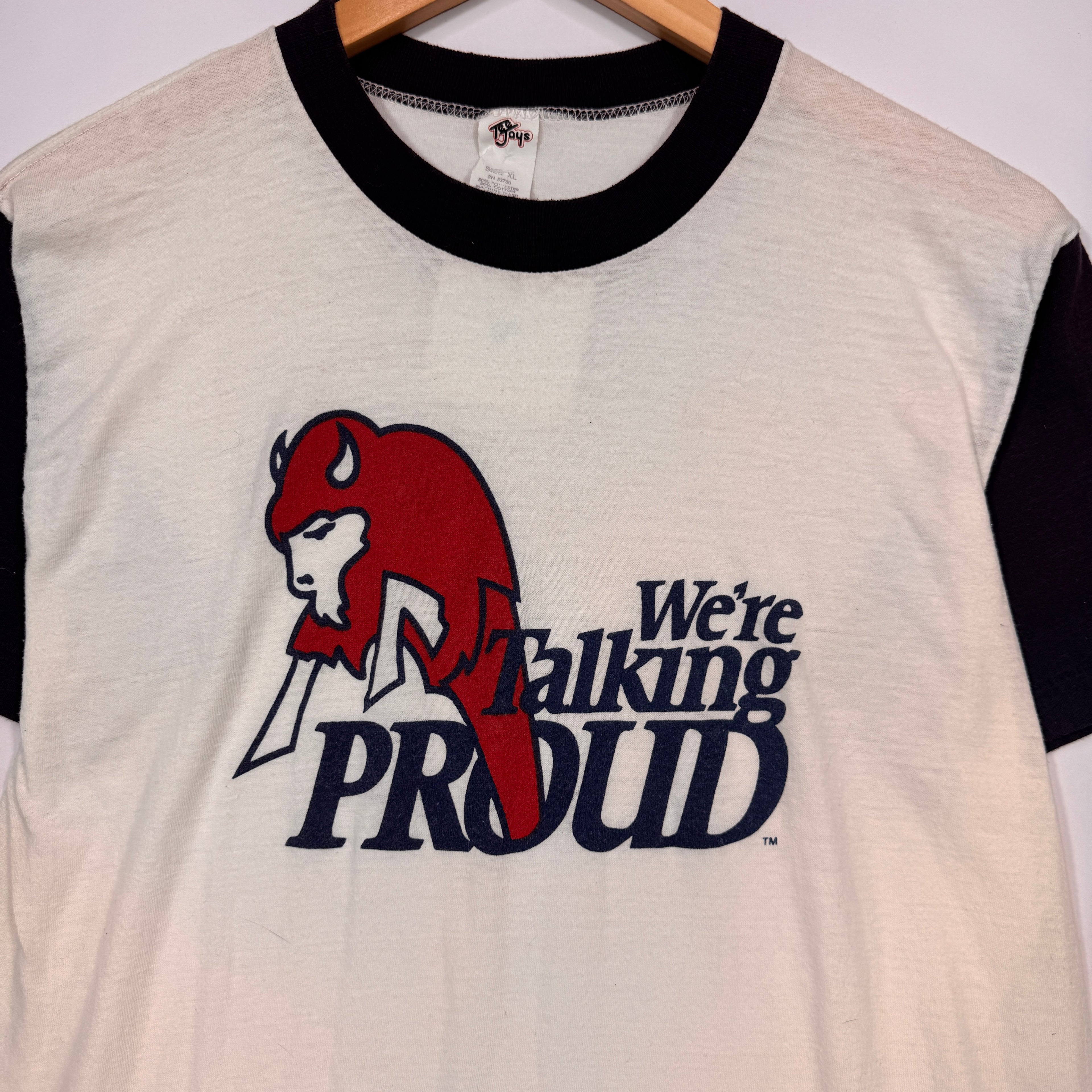 Vintage Buffalo Bills “We’re Talking Proud” Shirt Large