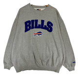 Vintage Buffalo Bills Embroidered Crewneck Sweatshirt XL