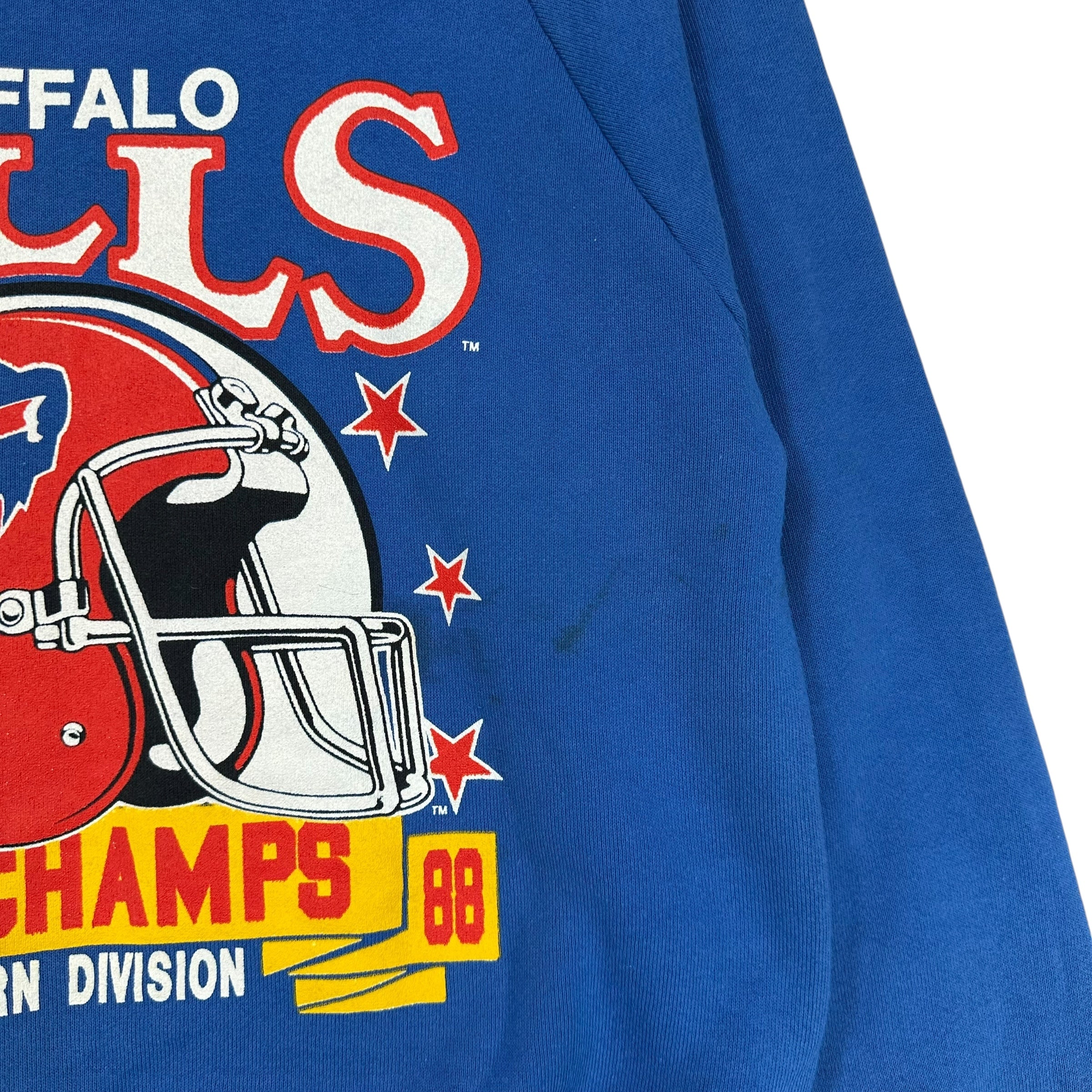Vintage Buffalo Bills 1988 Division Champs Sweatshirt Medium