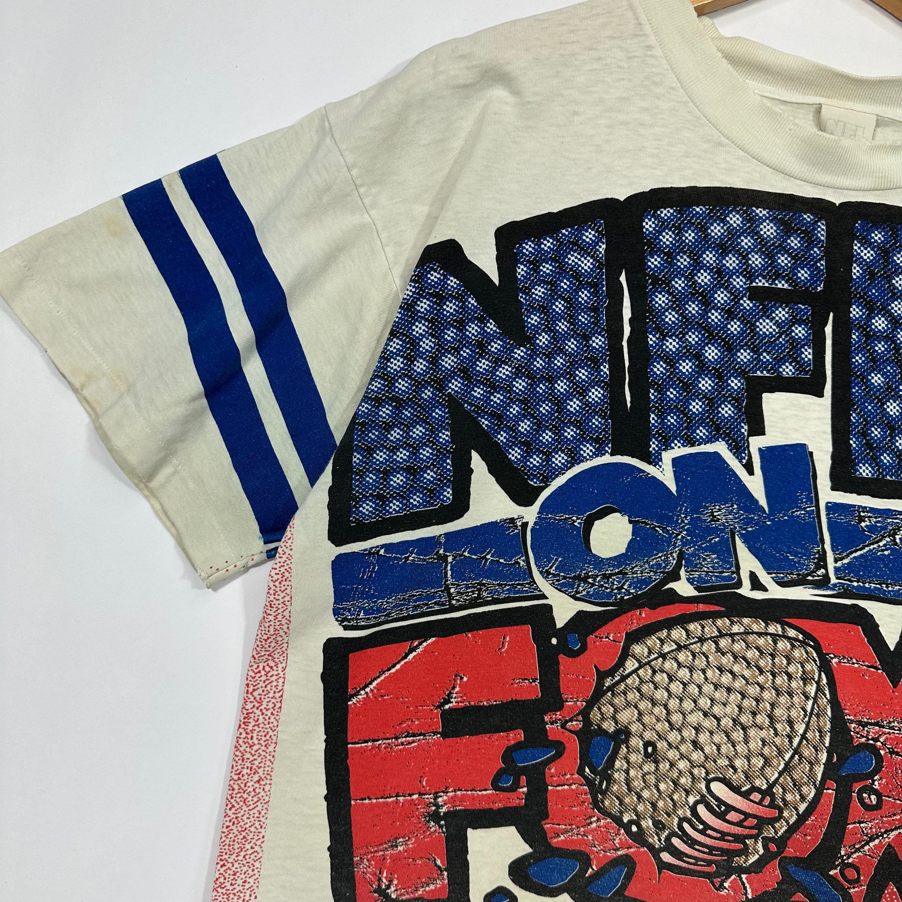 Vintage Buffalo Bills All Over Print Shirt Large