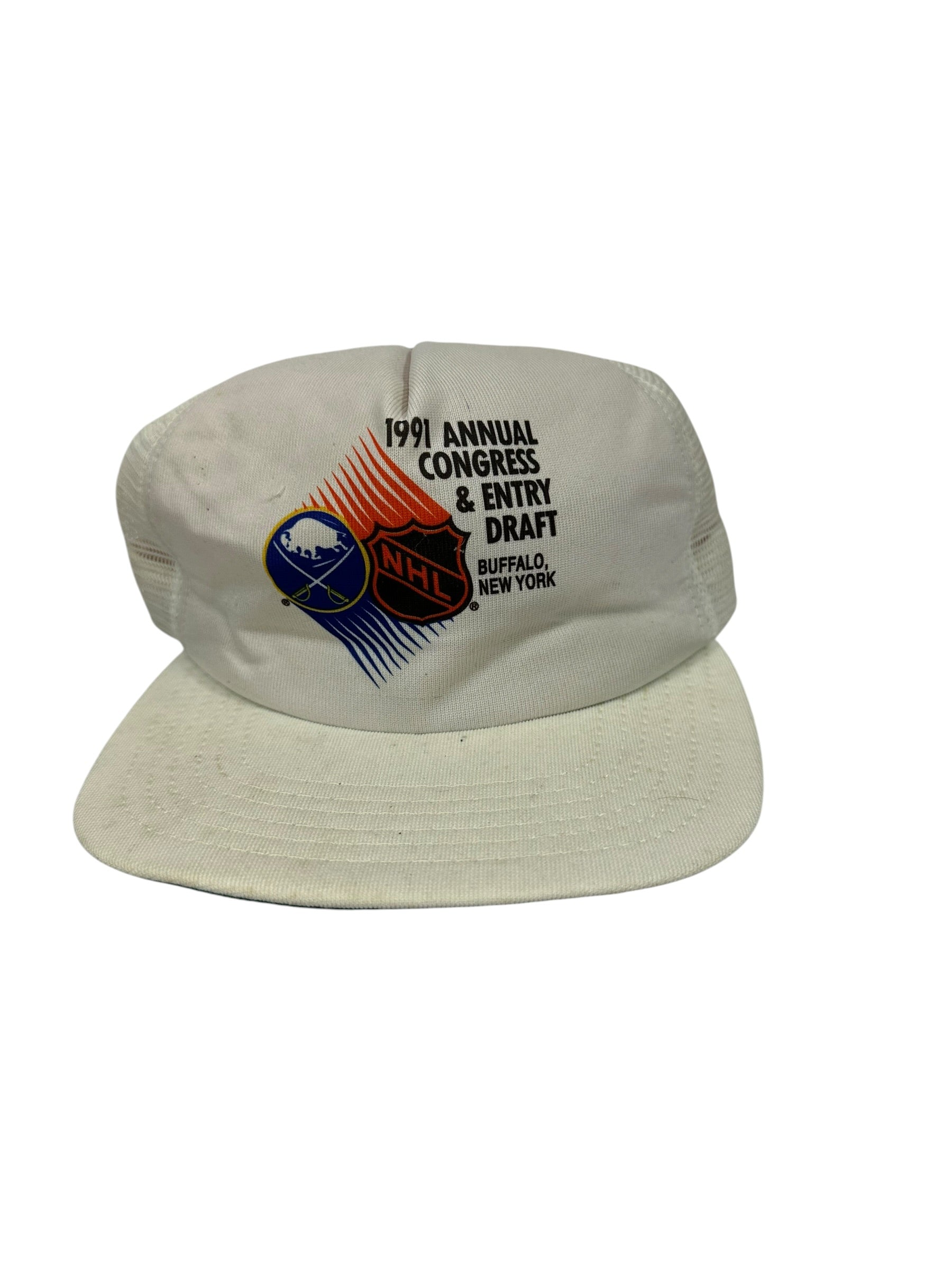 Vintage Buffalo Sabres 1991 NHL Draft Hat