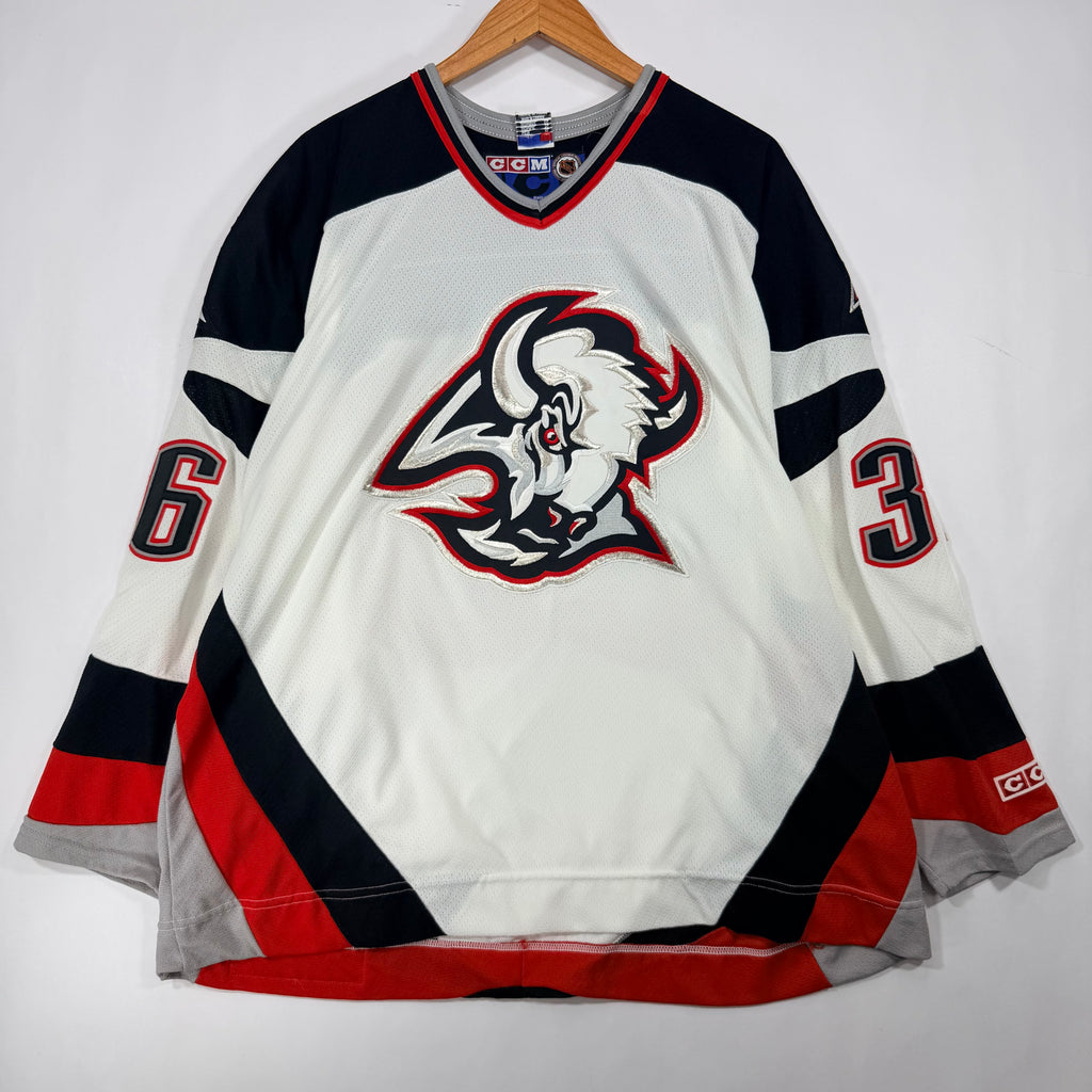Vintage Buffalo Sabres Mathew Barnaby Jersey XL