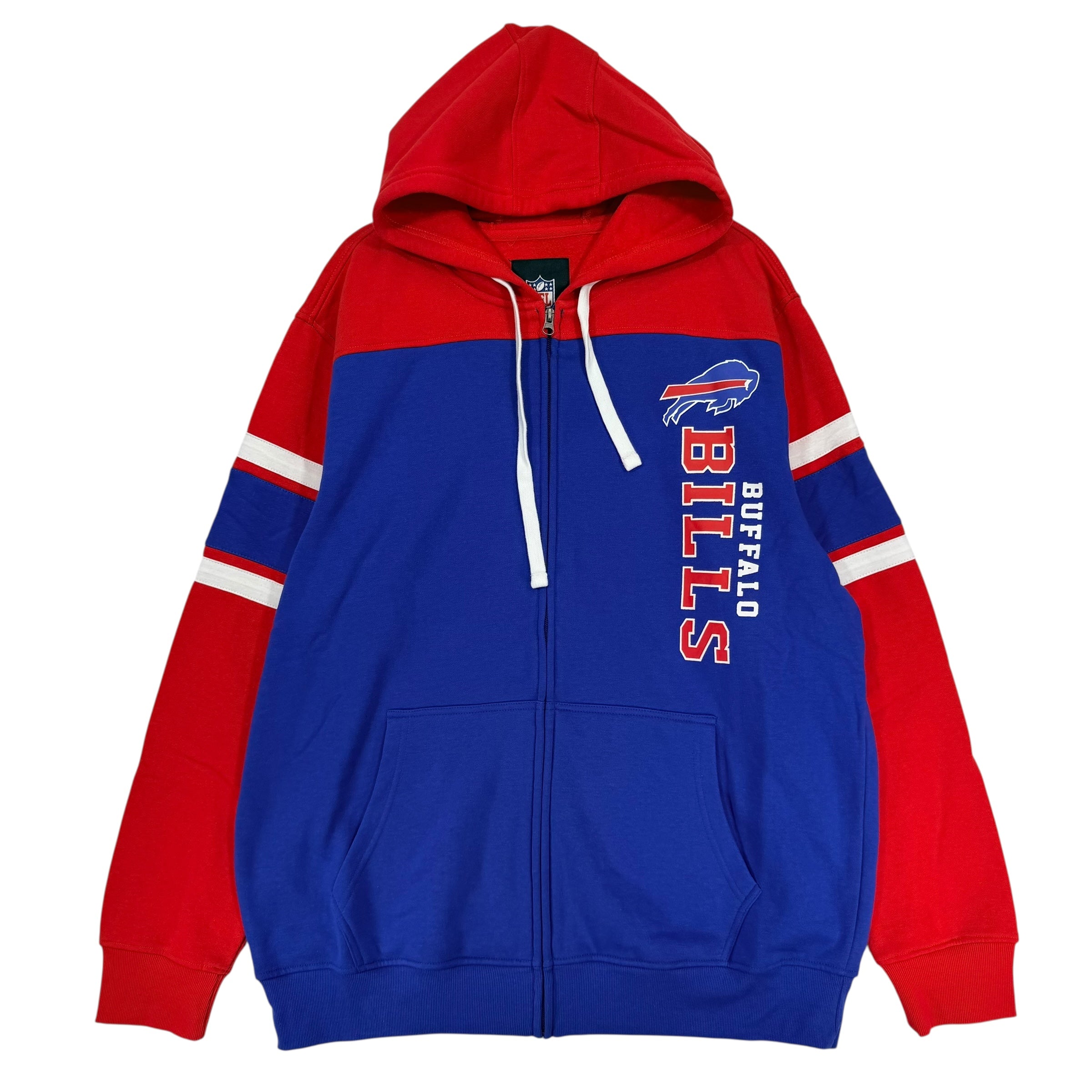 Buffalo Bills Zip Up Hoodie Sweatshirt XL