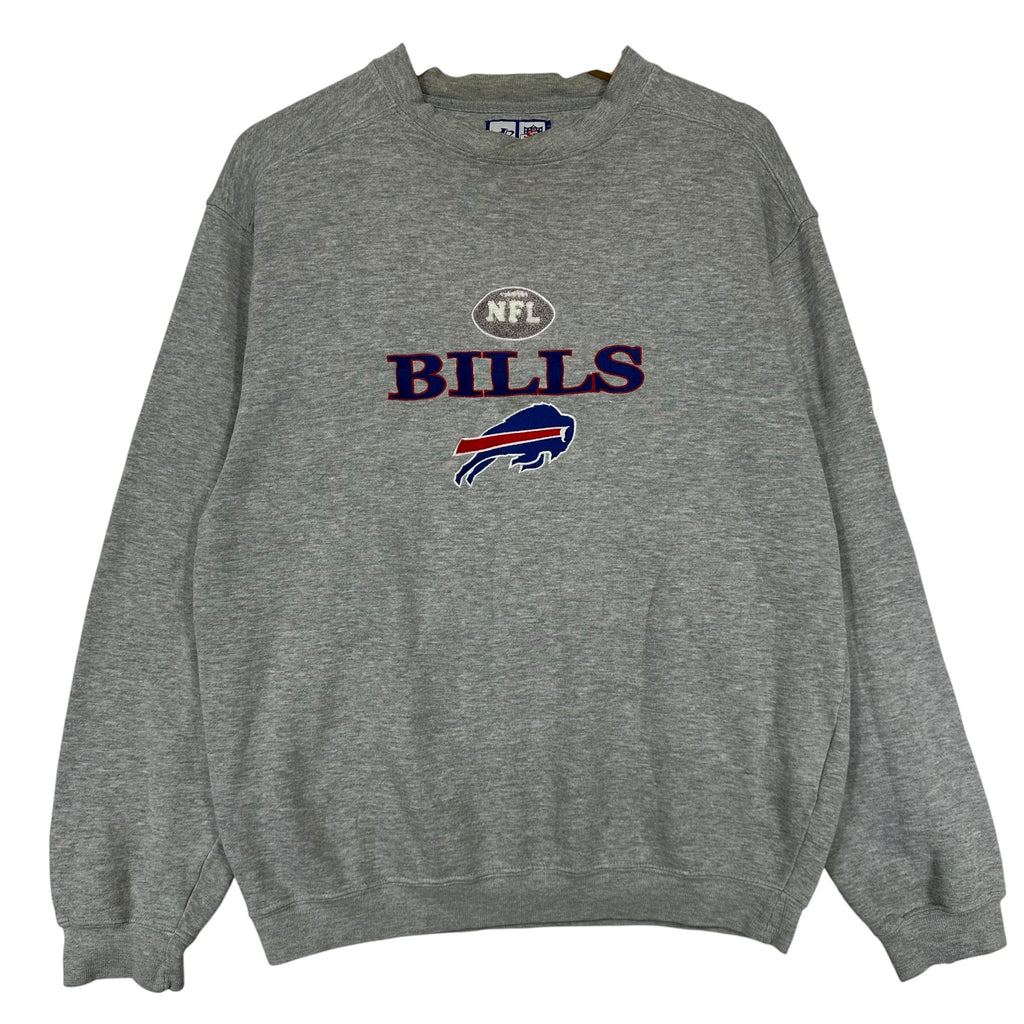 Vintage Buffalo Bills Embroidered Crewneck Sweatshirt Medium