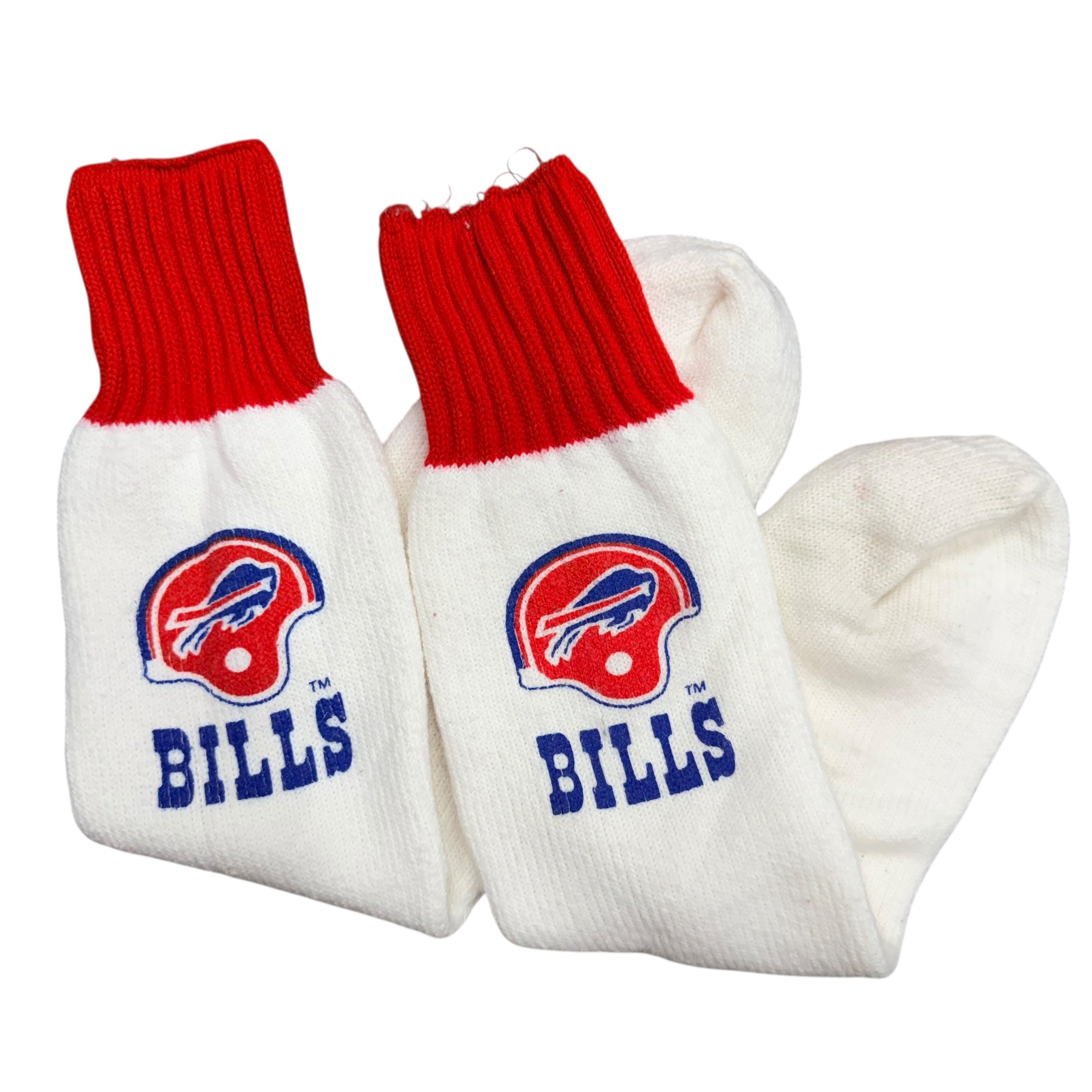 Vintage Buffalo Bills Winter Socks