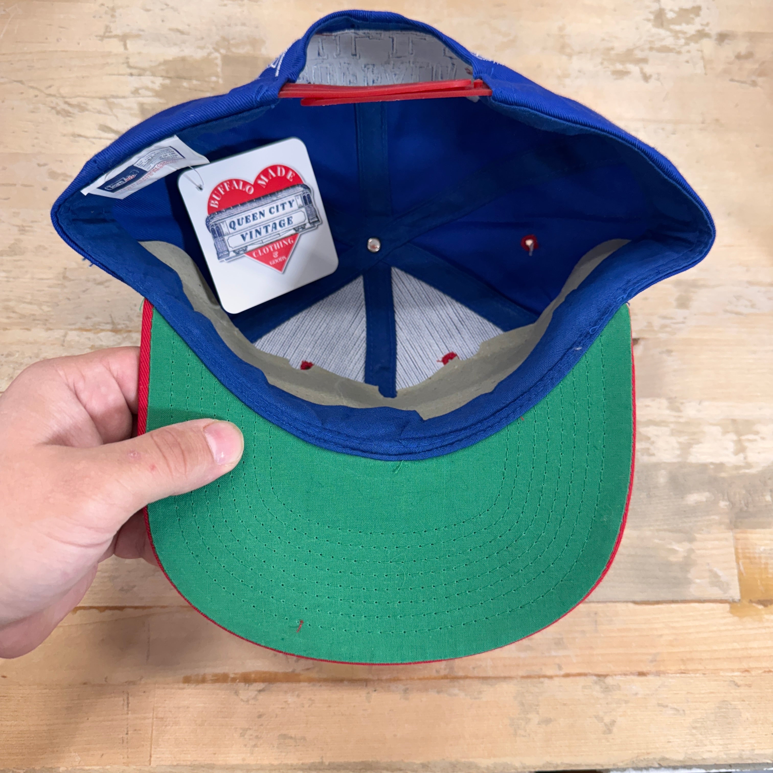 Vintage Buffalo Bills Deadstock Signed Snapback Hat