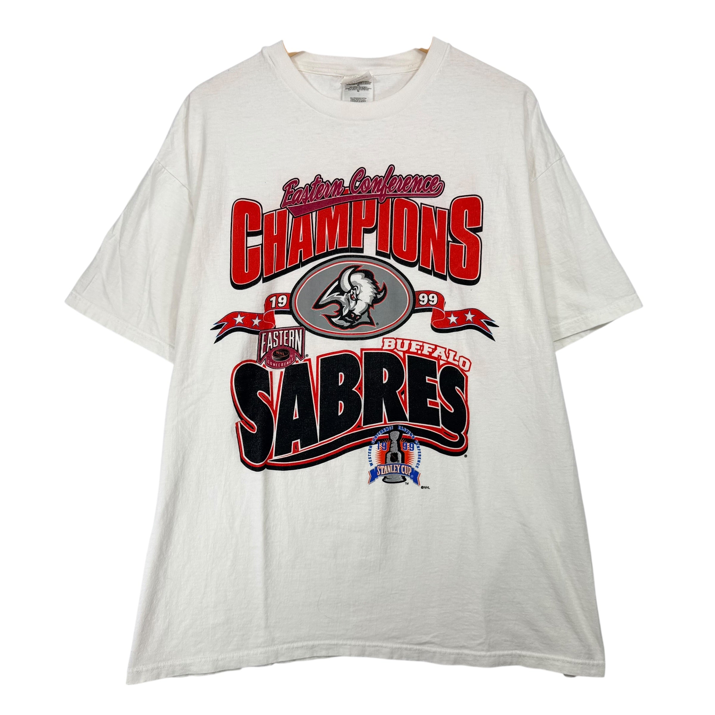 Vintage Buffalo Sabres Eastern Conference Champ Shirt XL