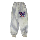 Vintage Buffalo Bills Pin Stripe Sweatpants Small