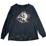 Vintage Buffalo Sabres Thrashed Long Sleeve Shirt XL