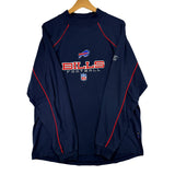 Vintage Buffalo Bills Mock Neck Long Sleeve Shirt Large