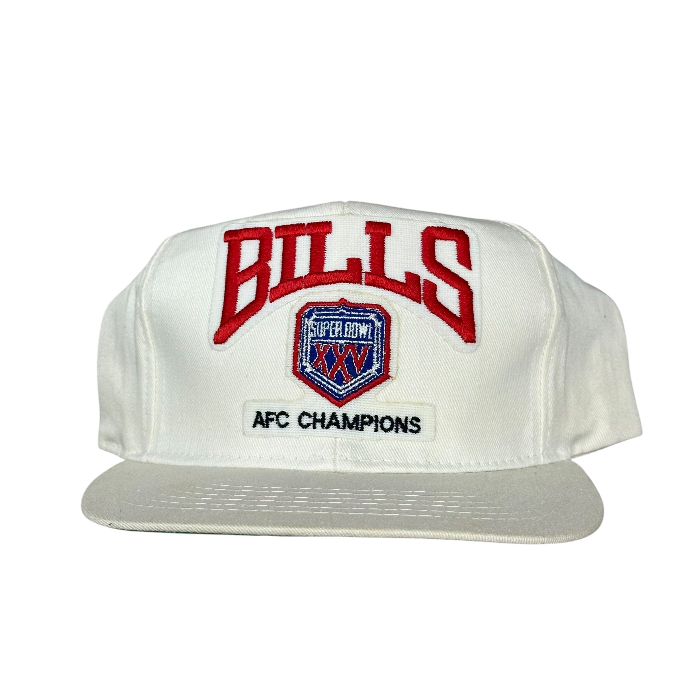 Vintage Buffalo Bills 1990 AFC Champs Snapback Hat