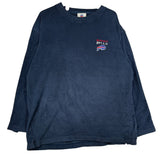 Vintage Buffalo Bills Embroidered Fleece Crewneck Sweatshirt XL