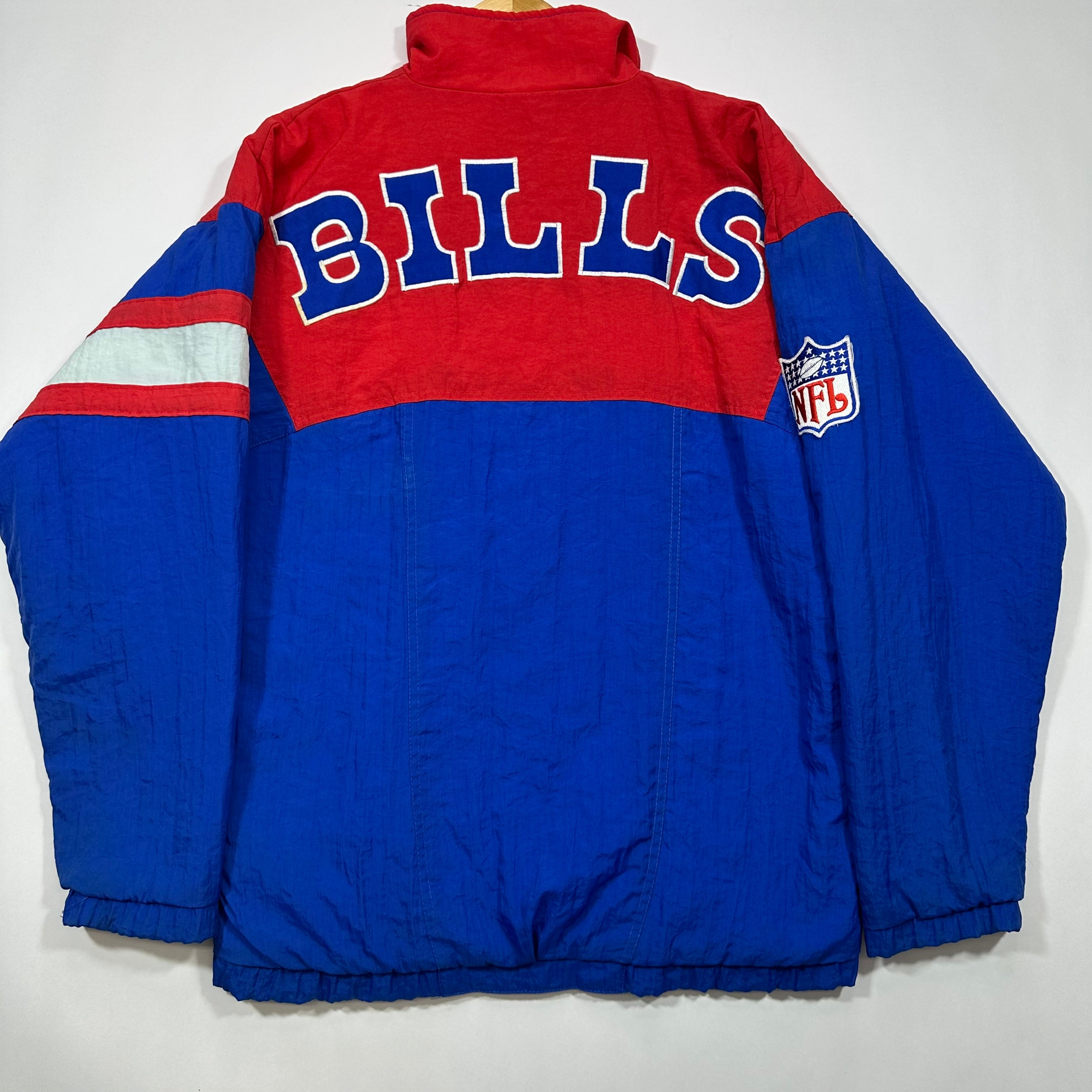 Vintage Buffalo Bills Apex Pullover Puffer Jacket Medium