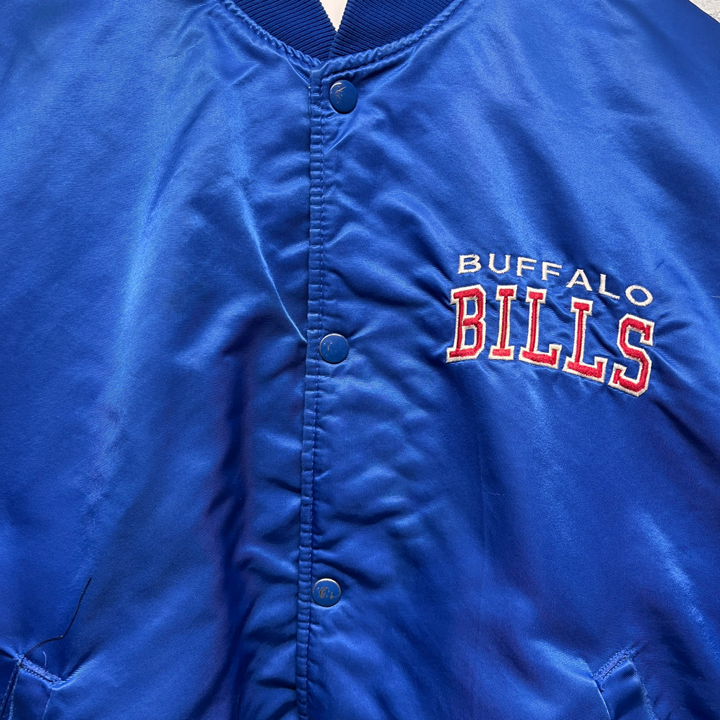 Vintage Buffalo Bills Starter Satin Jacket Large