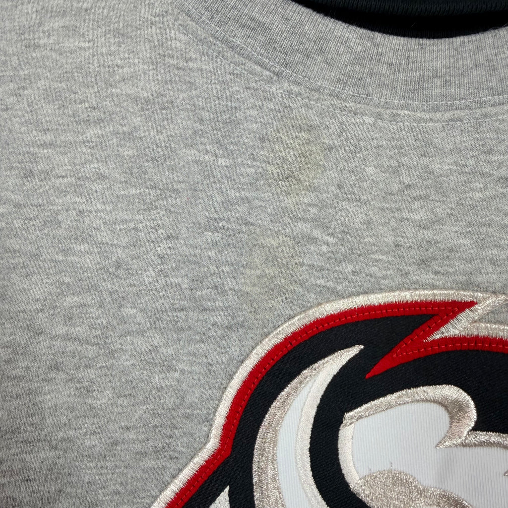 Vintage Buffalo Sabres Turtleneck  Sweatshirt Large