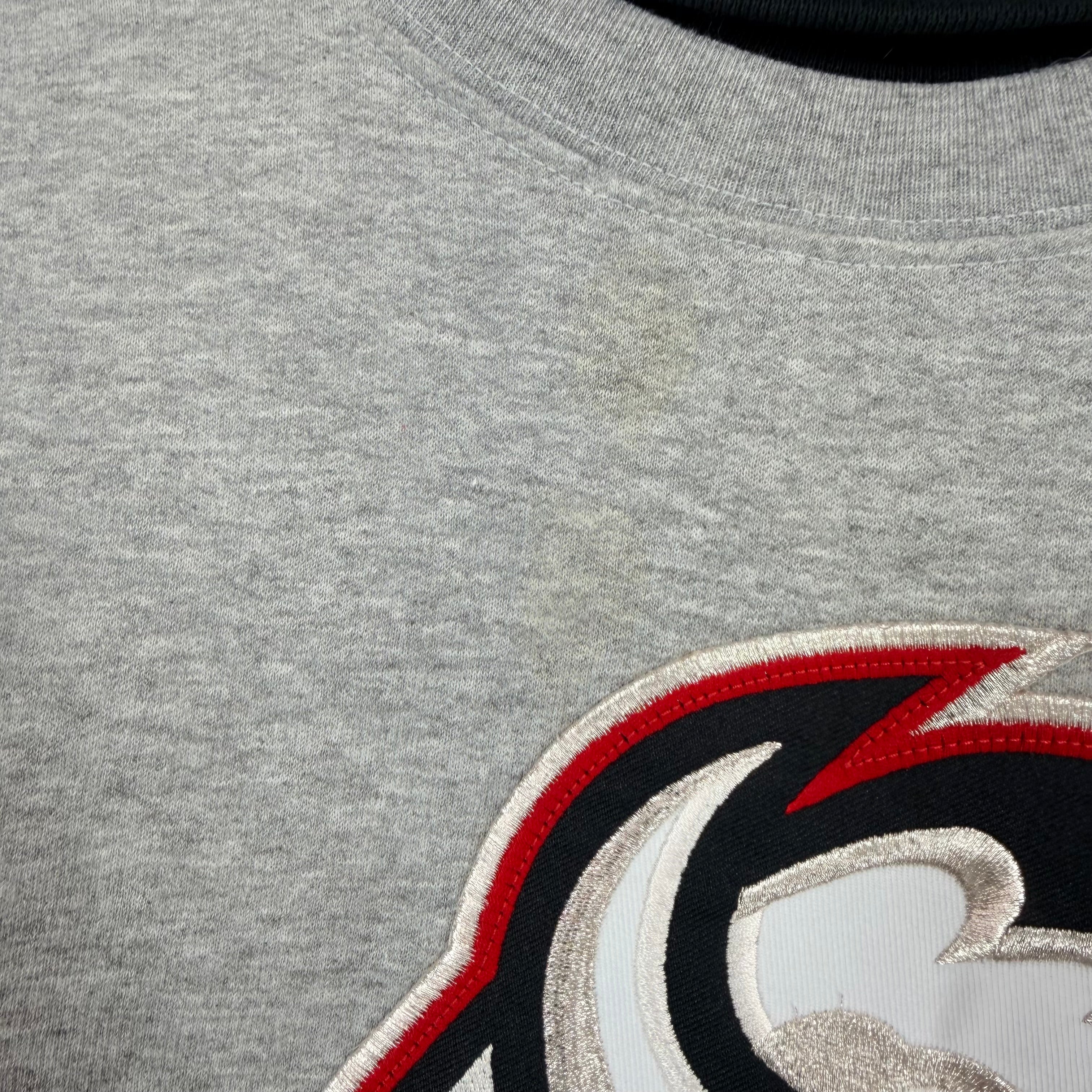 Vintage Buffalo Sabres Turtleneck  Sweatshirt Large