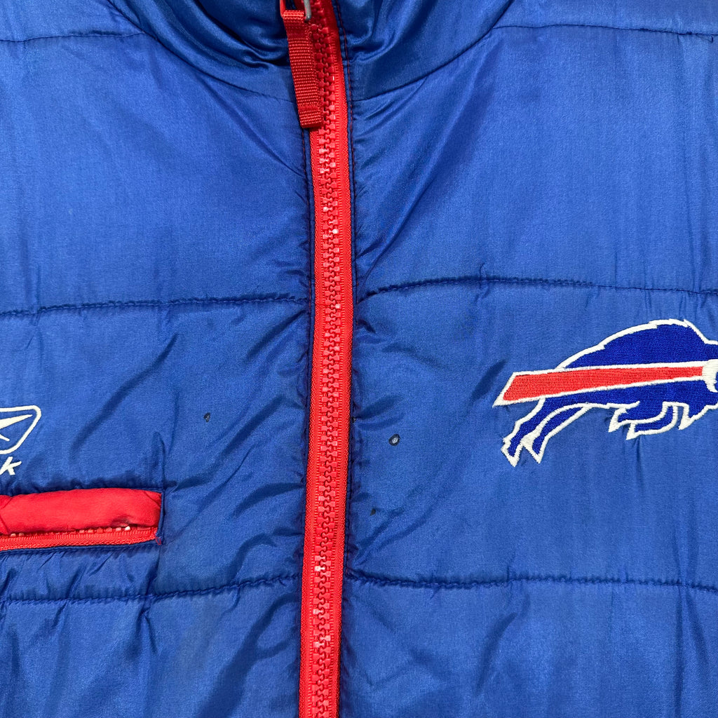 Vintage Buffalo Bills Puffer Bubble Jacket Large
