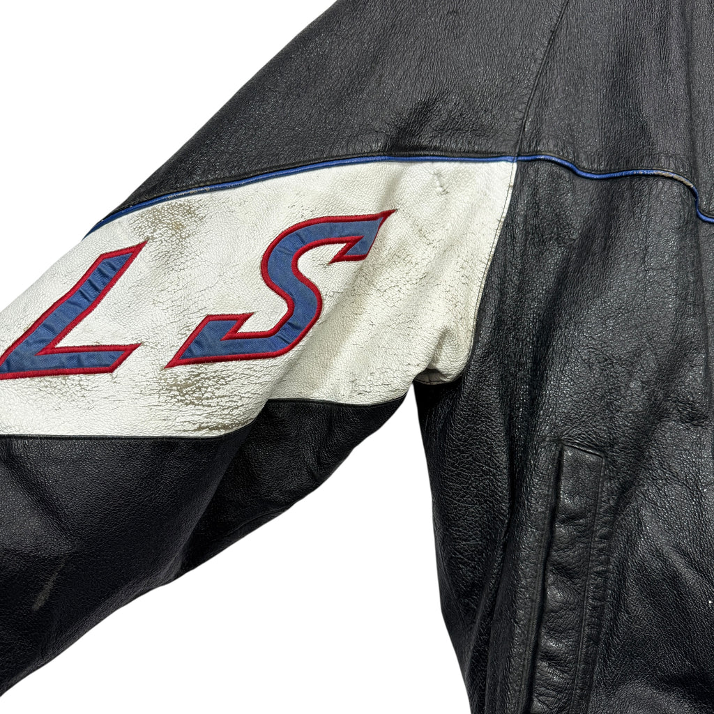 Vintage Buffalo Bills Leather Jacket XL