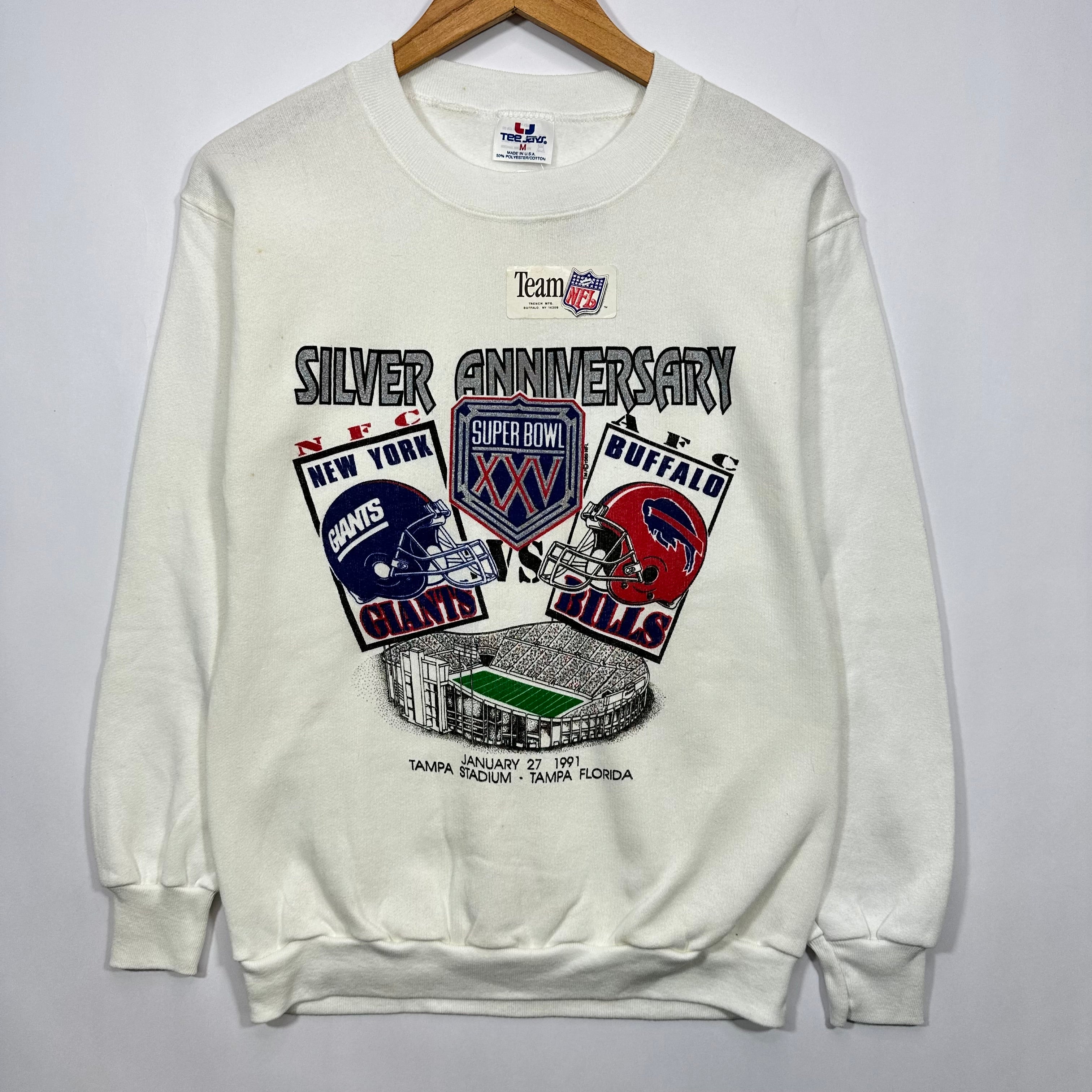 Vintage Buffalo Bills 1991 Super Bowl Crewneck Sweatshirt Medium