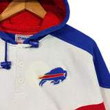 Vintage Buffalo Bills Apex Wave Hoodie Sweatshirt Large