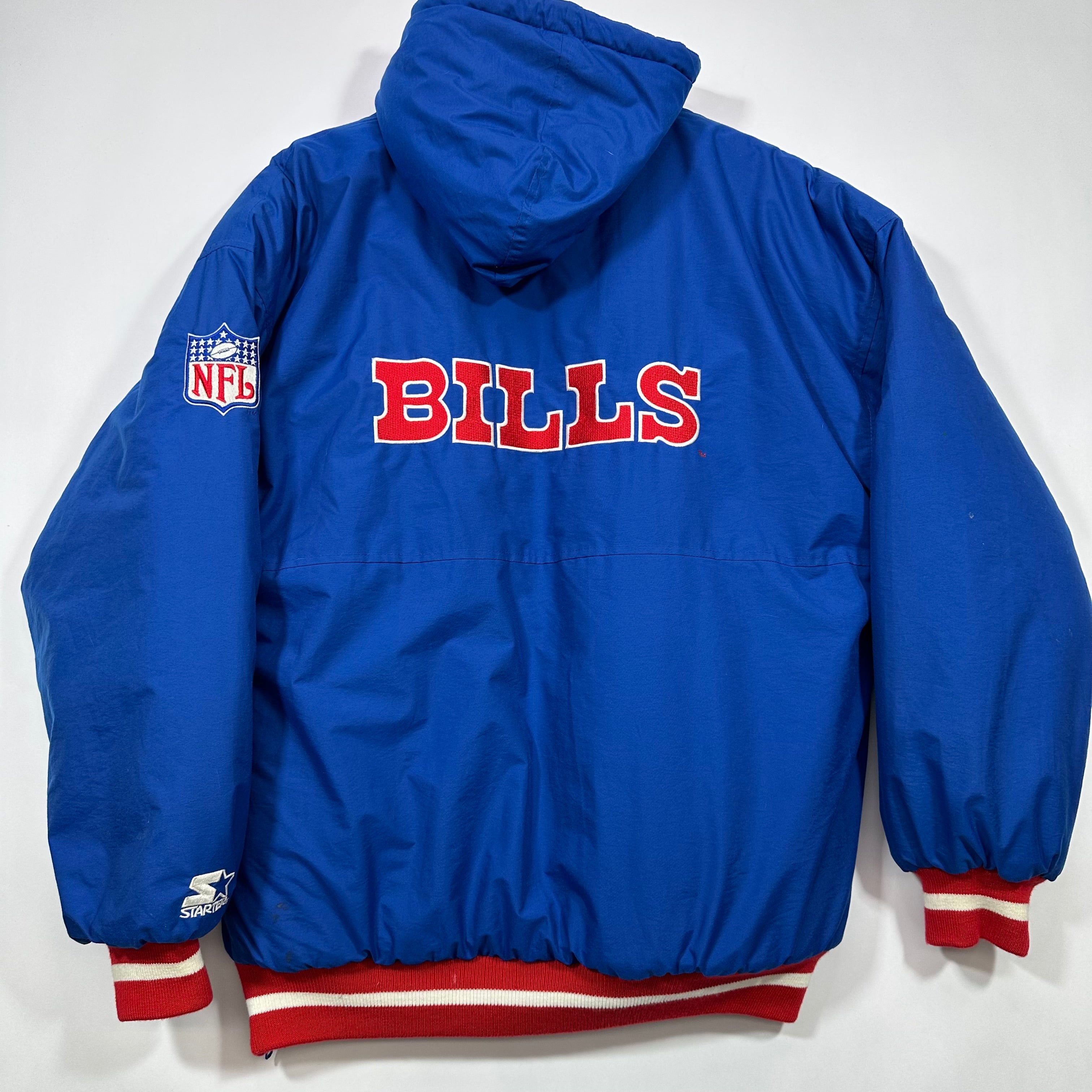 Vintage Buffalo Bills Starter Puffer Jacket Large