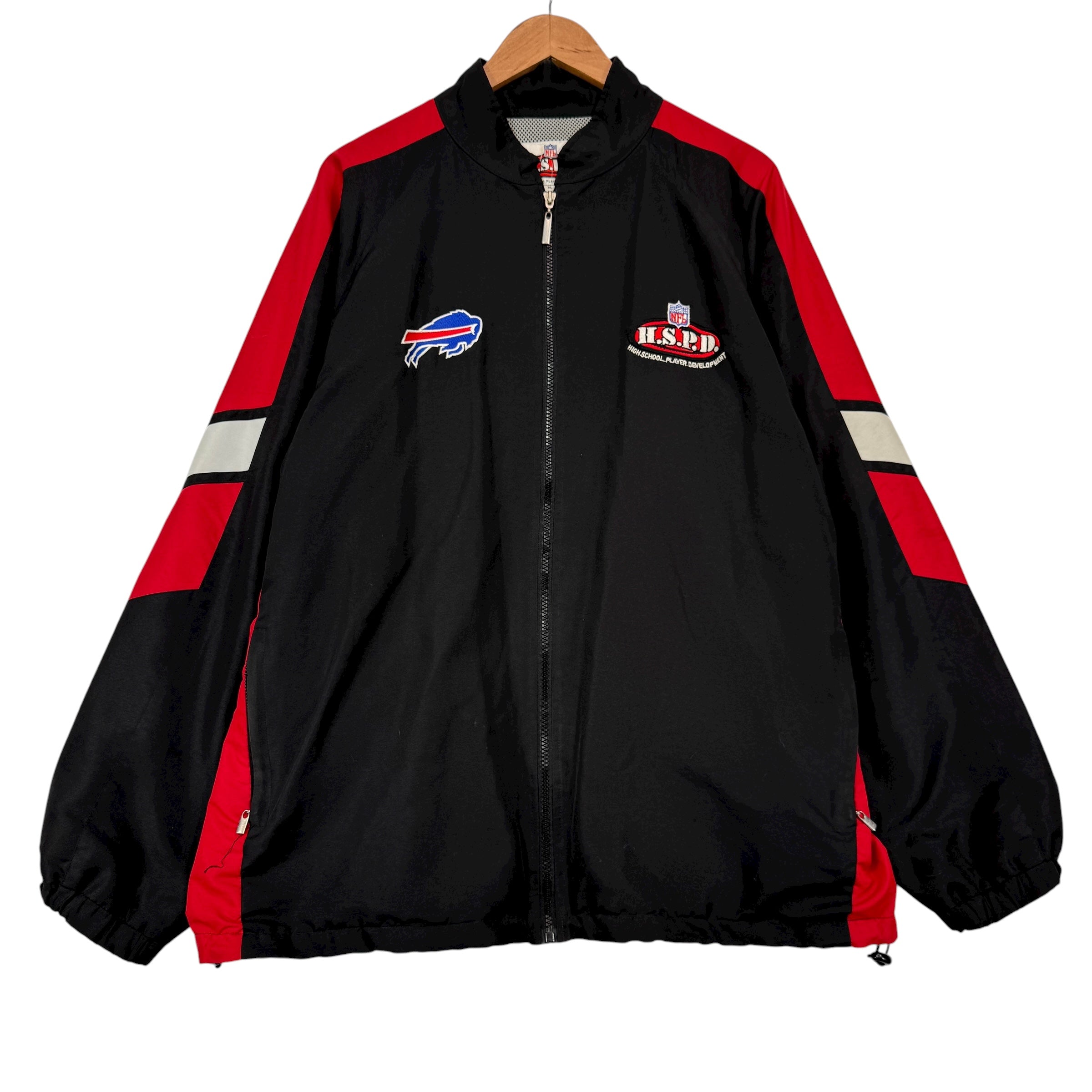Vintage Buffalo Bills Player Development Windbreaker Jacket XL