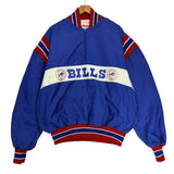 Vintage Buffalo Bills 1/4 Zip Pullover Windbreaker Jacket Large