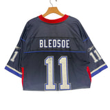 Vintage Buffalo Bills Drew Bledsoe Cropped Jersey Large