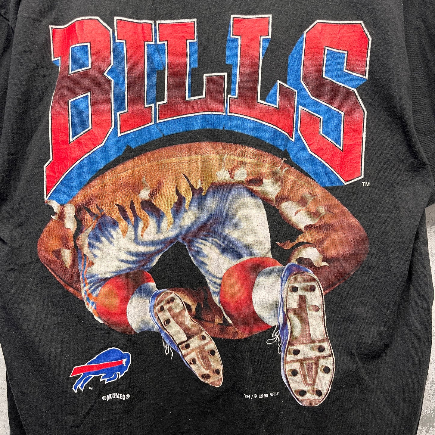 Vintage Buffalo Bills Breakthrough Double Sided Shirt XL