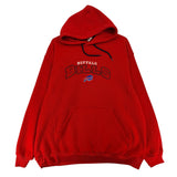 Vintage Buffalo Bills Fleece Hoodie Sweatshirt XL