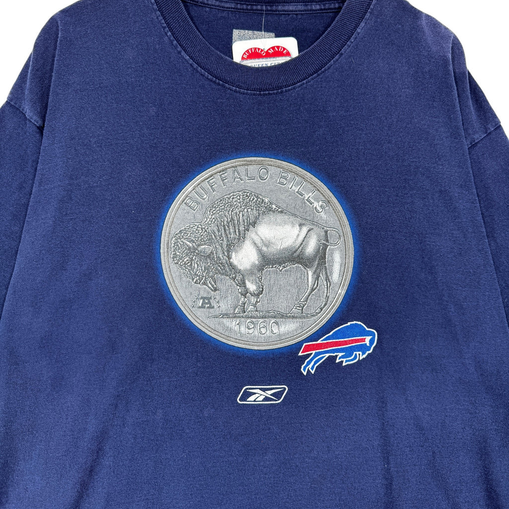 Vintage Buffalo Bills Coin Shirt Large