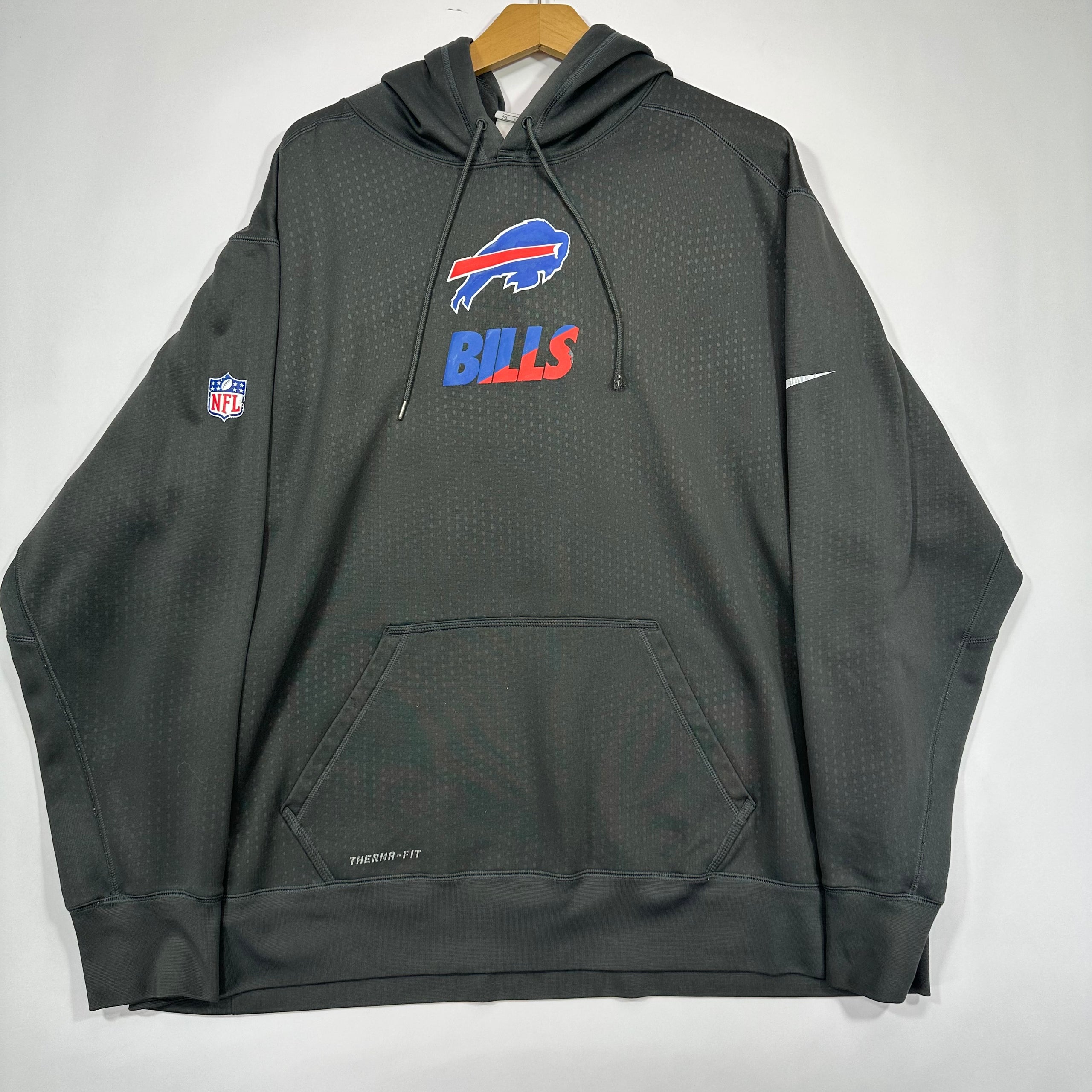 Buffalo Bills Connor McGovern Worn-Issued Hoodie Sweatshirt XXL
