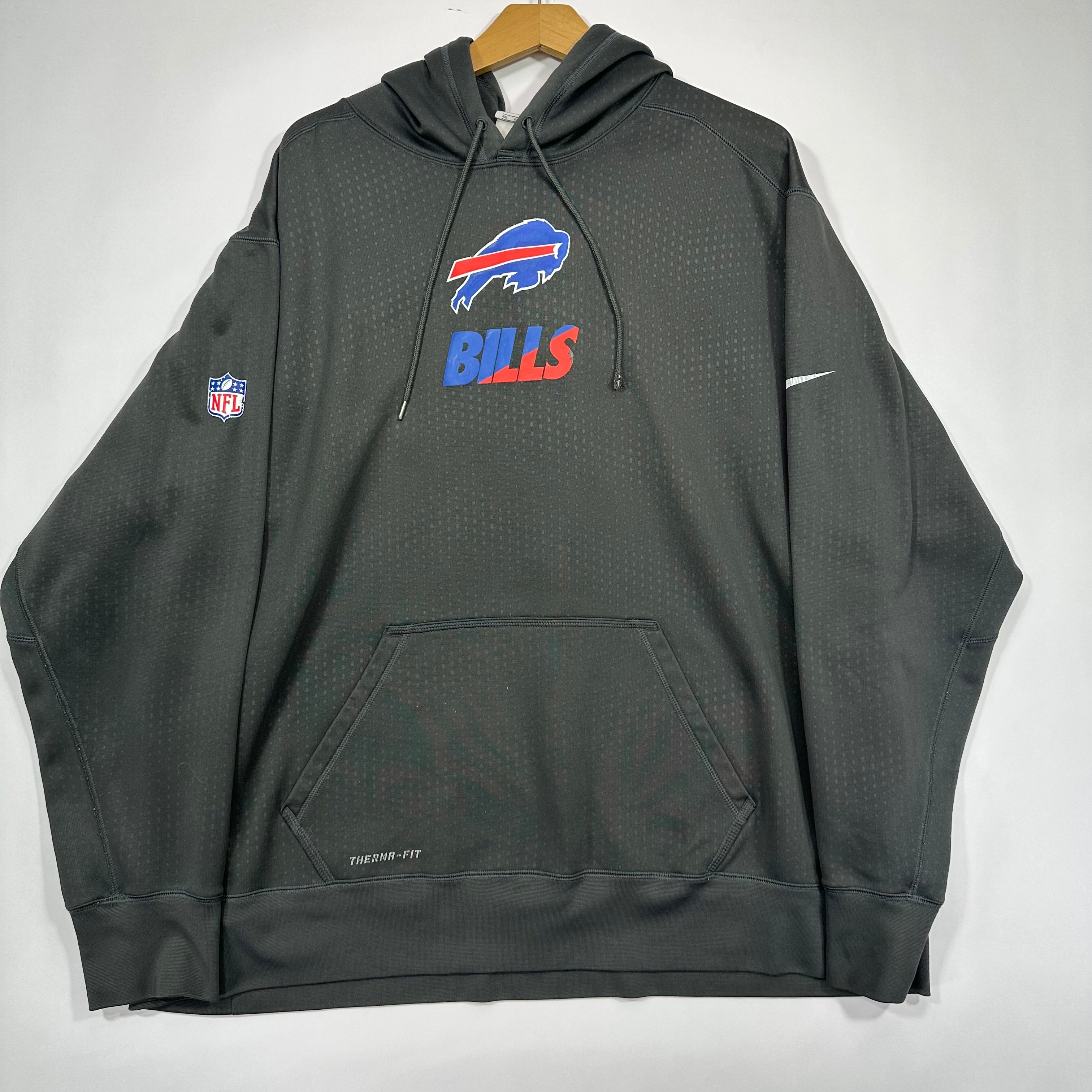 Buffalo Bills Connor McGovern Worn-Issued Hoodie Sweatshirt XXL