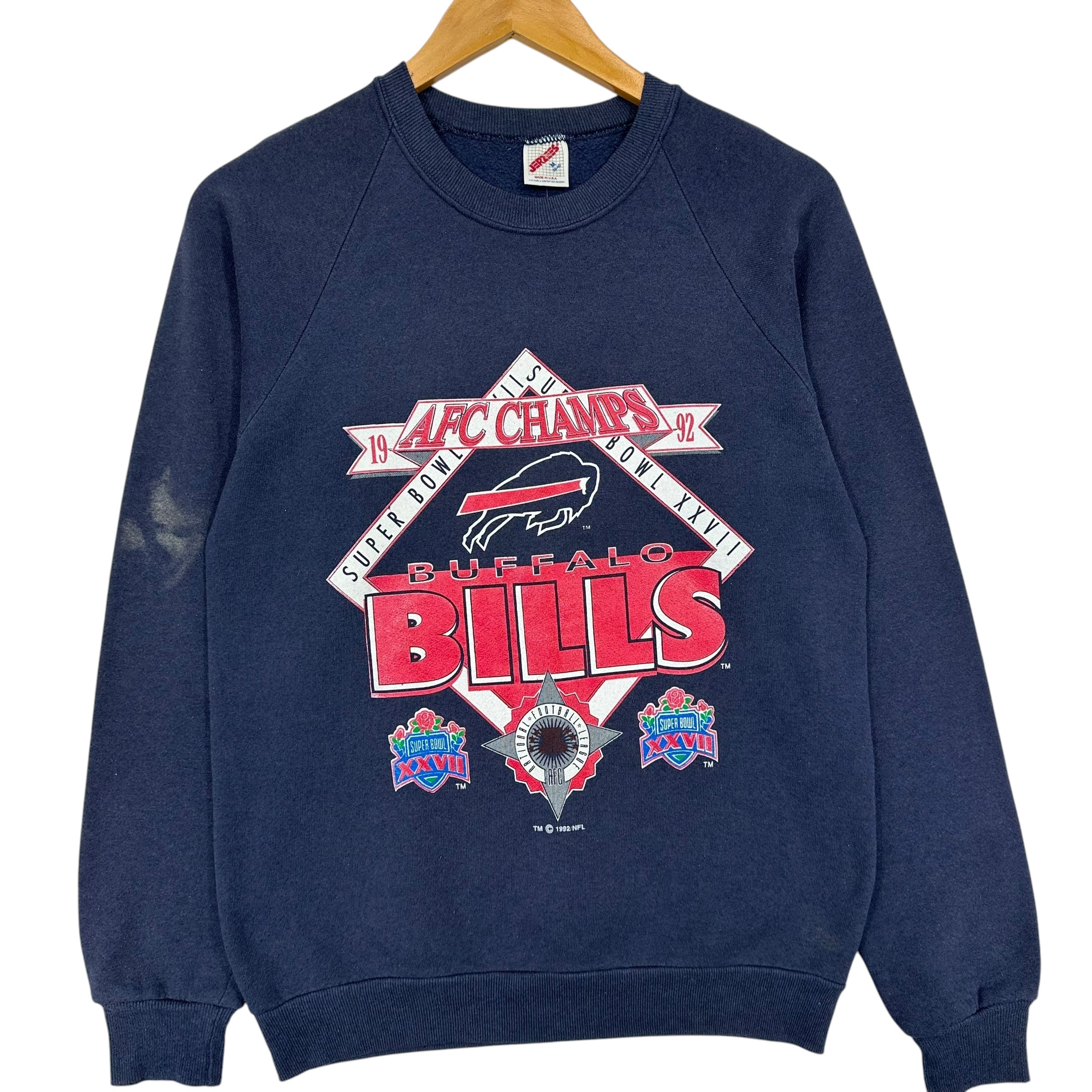Vintage Buffalo Bills 1992 AFC Champs Crewneck Sweatshirt Small