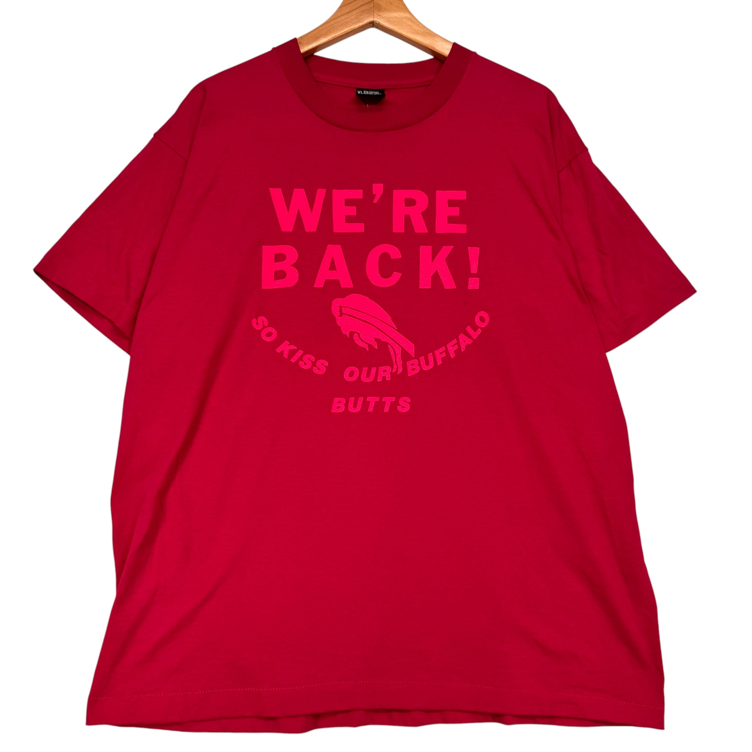 Vintage Buffalo Bills “We’re Back” Shirt XL