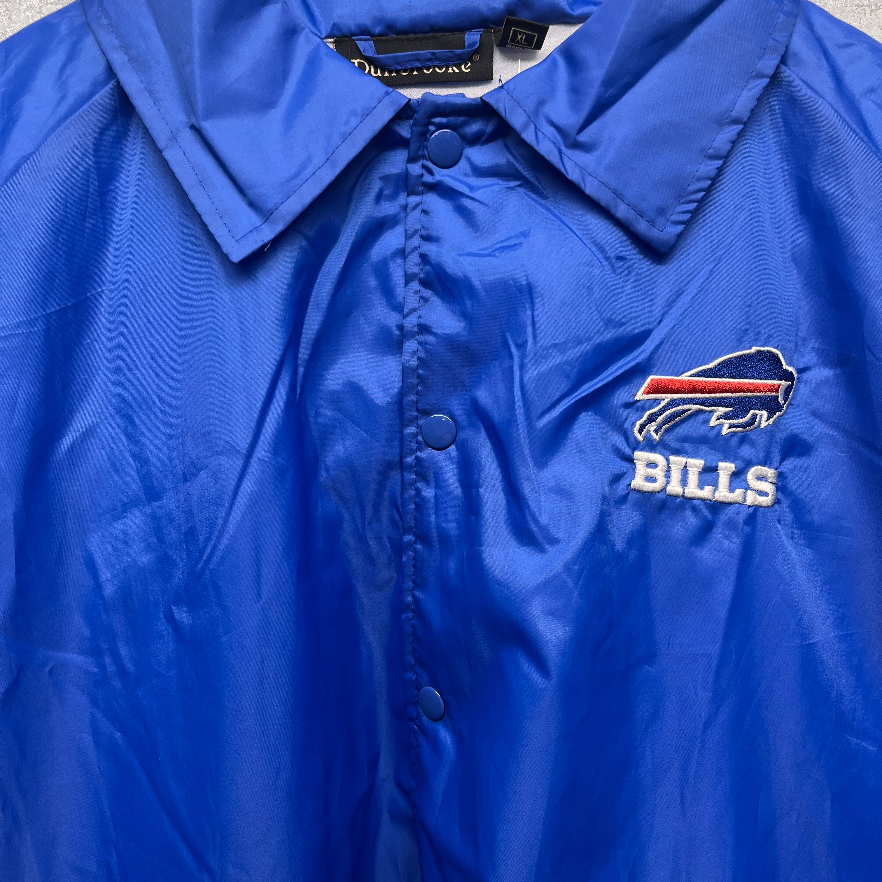 Vintage Buffalo Bills Button Up Jacket Large