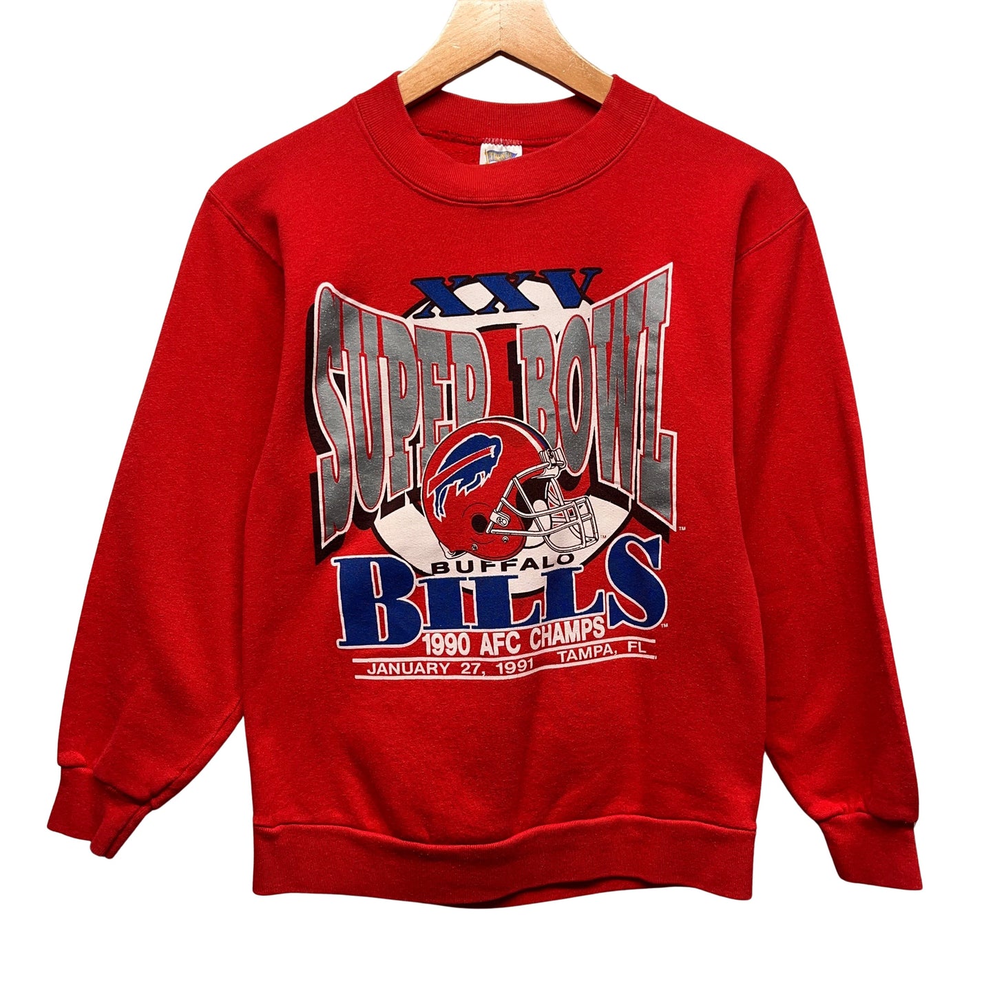 Vintage Buffalo Bills 1991 Super Bowl Crewneck Sweatshirt Small