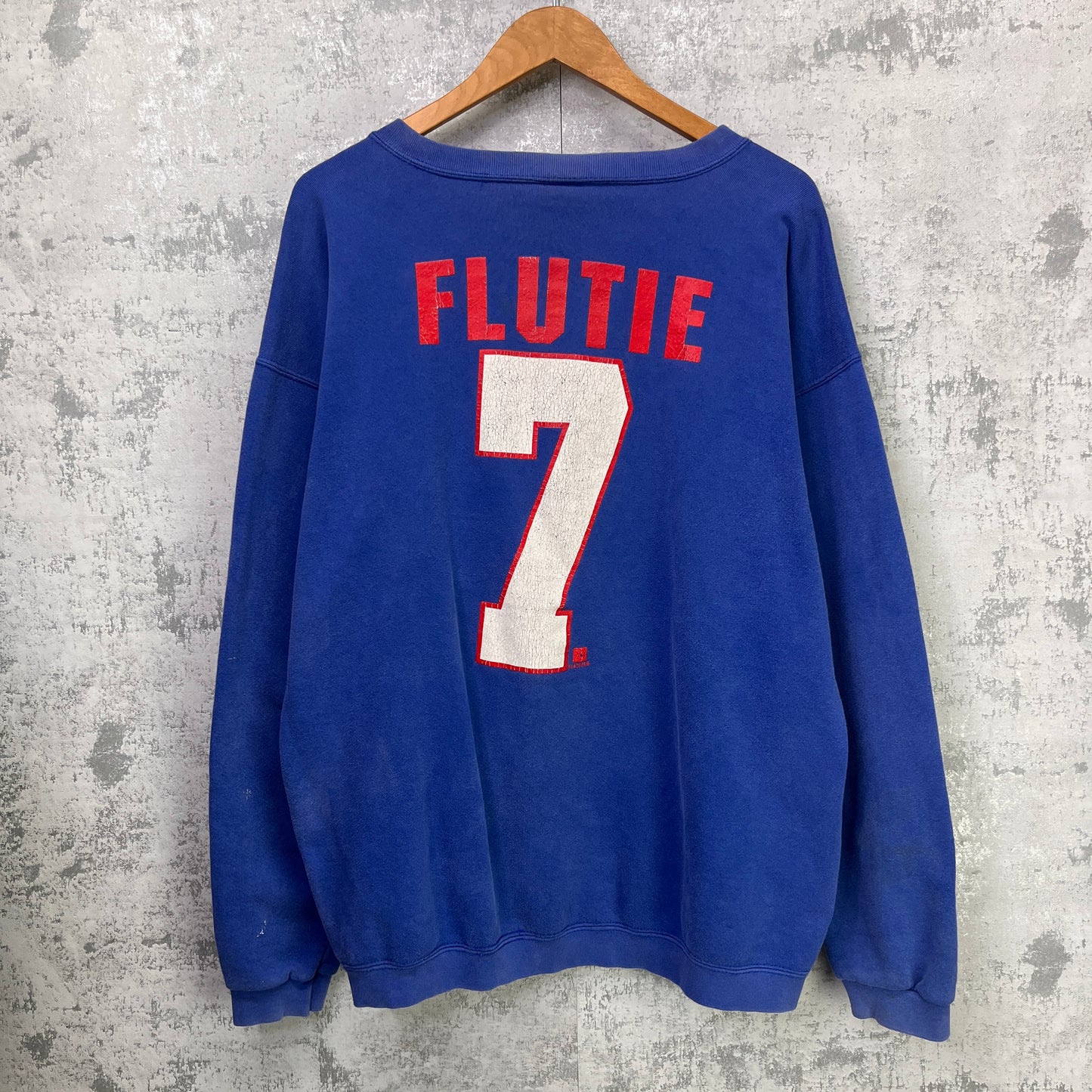 Vintage Buffalo Bills Doug Flutie Crewneck Sweatshirt Large