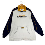 Vintage Buffalo Sabres 1/4 Zip Sweatshirt XL