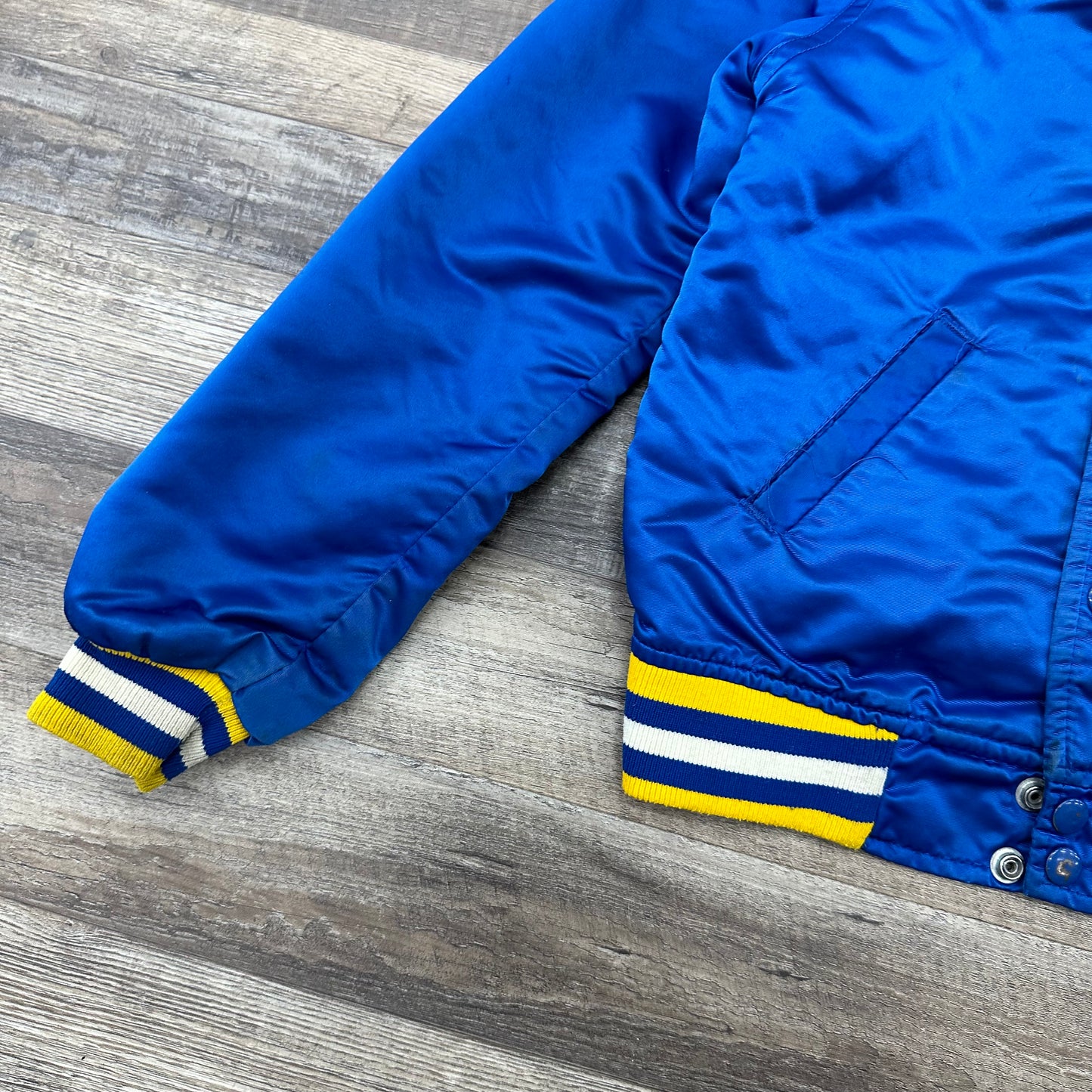 Vintage Buffalo Sabres Satin Bomber Jacket XS (Youth Small)