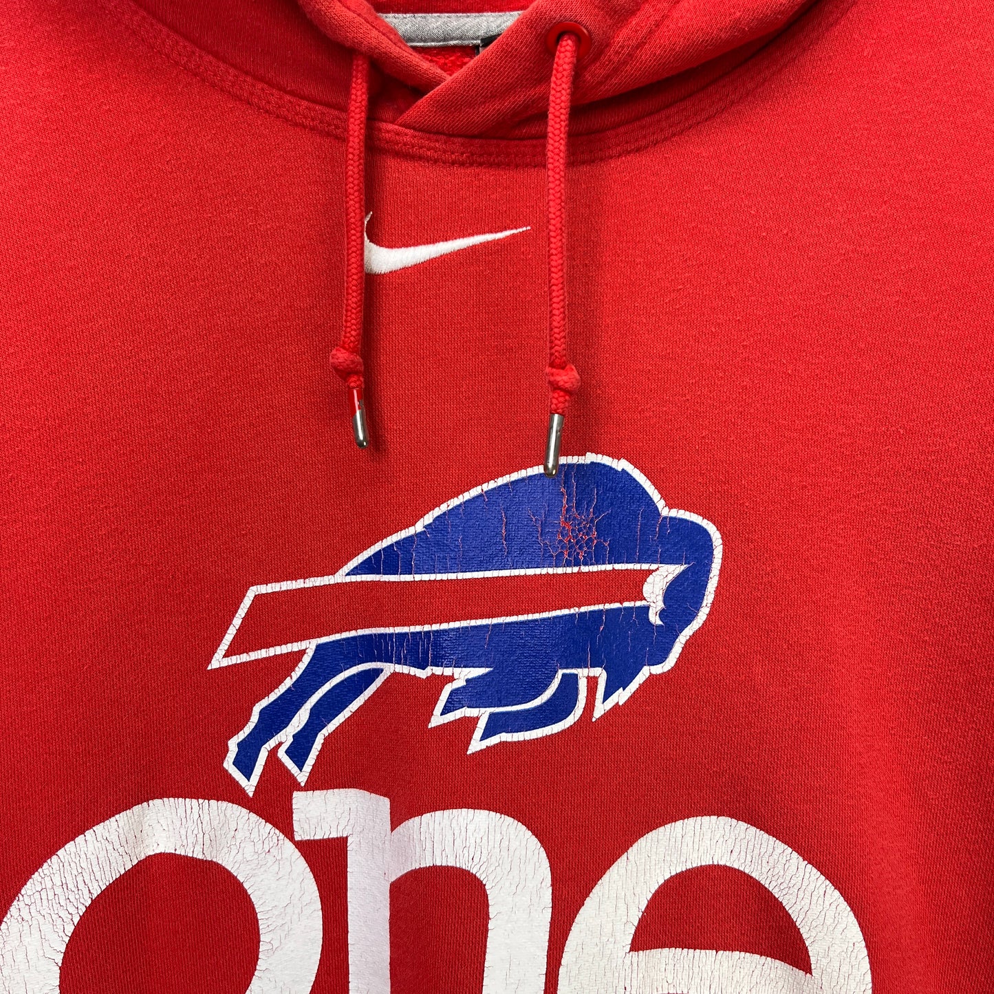 Y2K Buffalo Bills Nike Center Swoosh Hoodie Sweatshirt XL