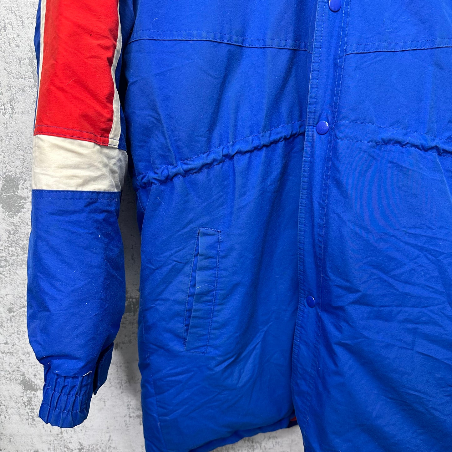 Vintage Buffalo Bills Starter Down Filled Puffer Parka Jacket Large