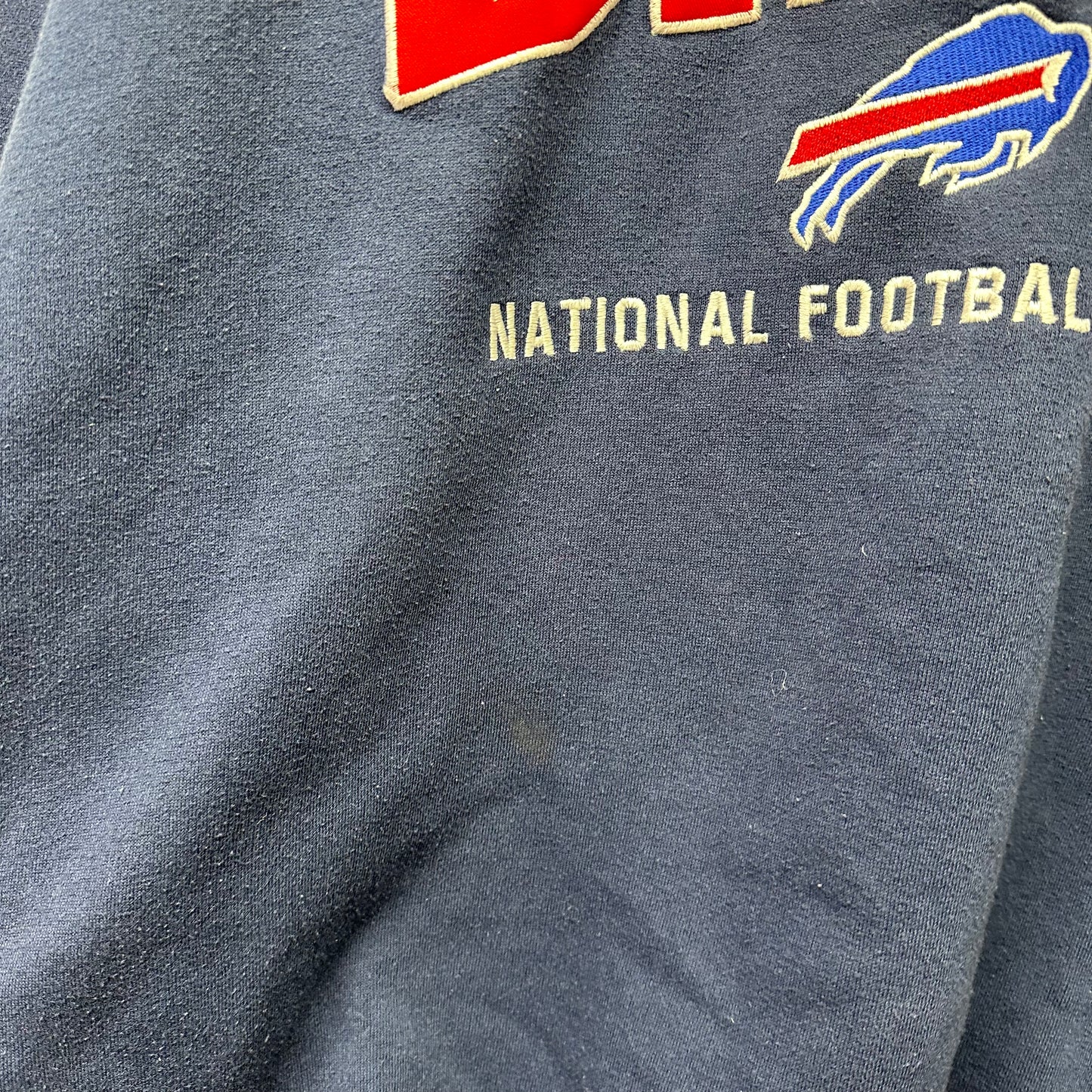 Vintage Buffalo Bills Embroidered Crewneck Sweatshirt XL